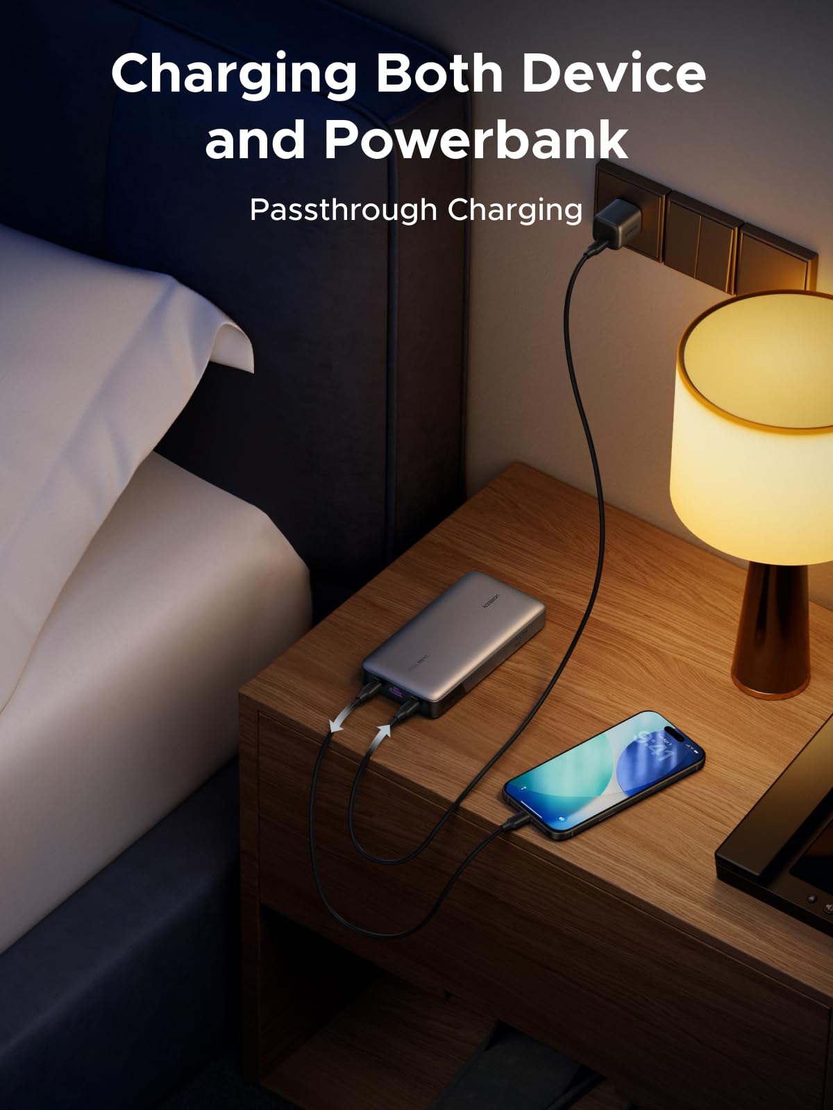 UGREEN Power Bank 25,000mAh 145W Laptop Portable Charger, Nexode 3-Port USB C PD Battery Pack, for MacBook Pro/Air, Dell XPS, iPhone 17/16/15/14, Galaxy S26 Steam Deck, iPad, and More