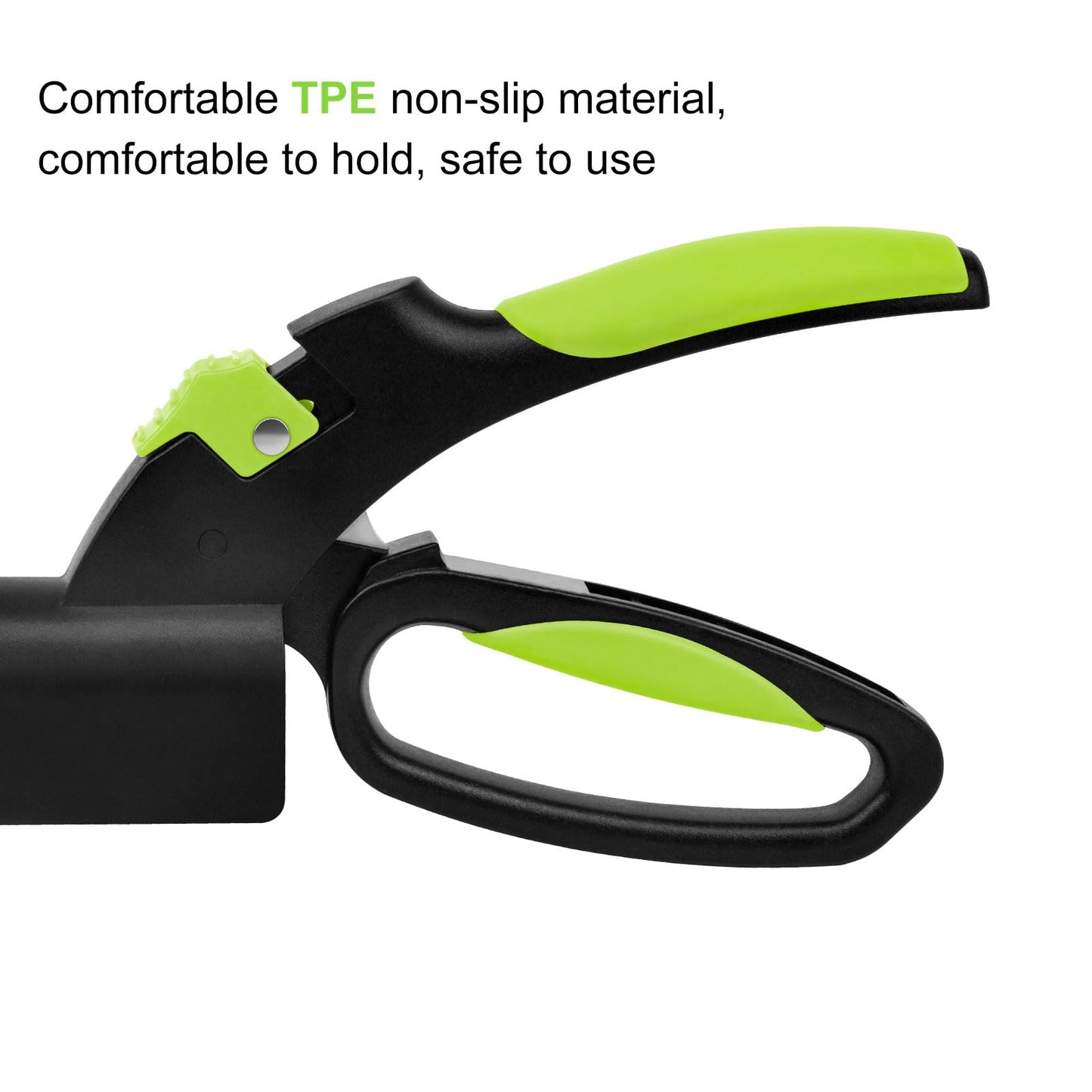 SZHLUX Grass Shears 360-Degree Swivel Blades, Ultra-Sharp Grass Cutter with 5’’ Stainless Steel Blades, Gardening Shears and Plant Cutting Scissors