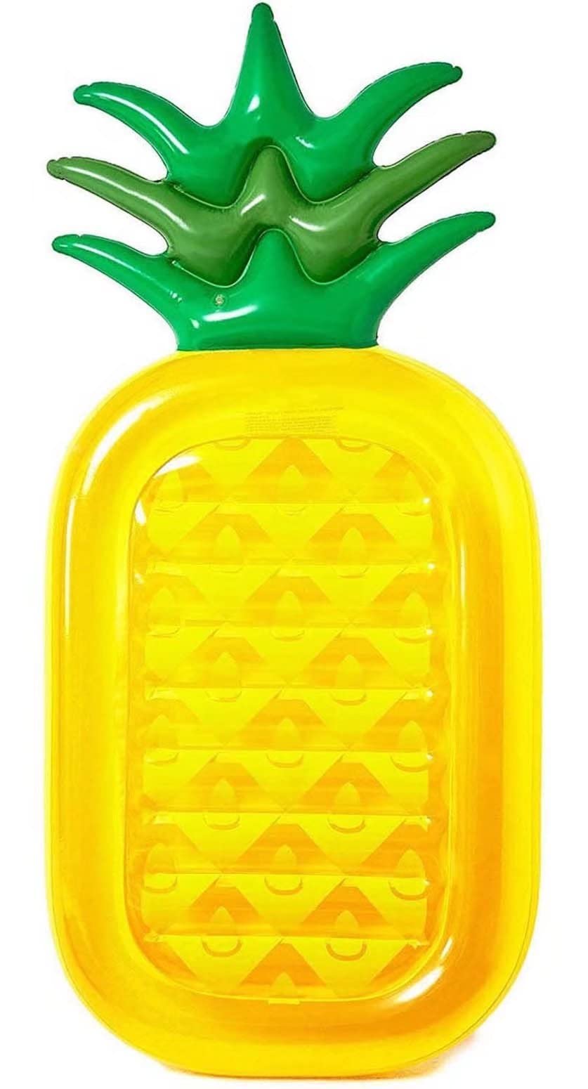 Inflatable Pool Floats for Kids and Adults, Large Water Inflatable Pineapple Pool Float for Swimming Pool