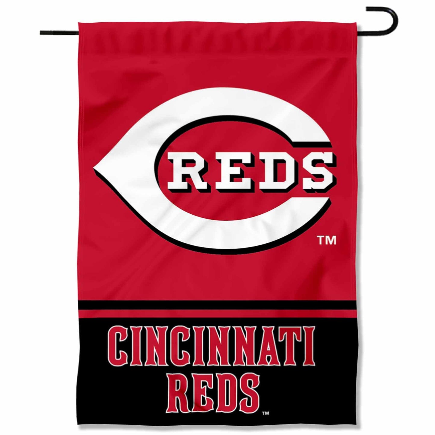 Cincinnati Reds Double Sided Garden Flag