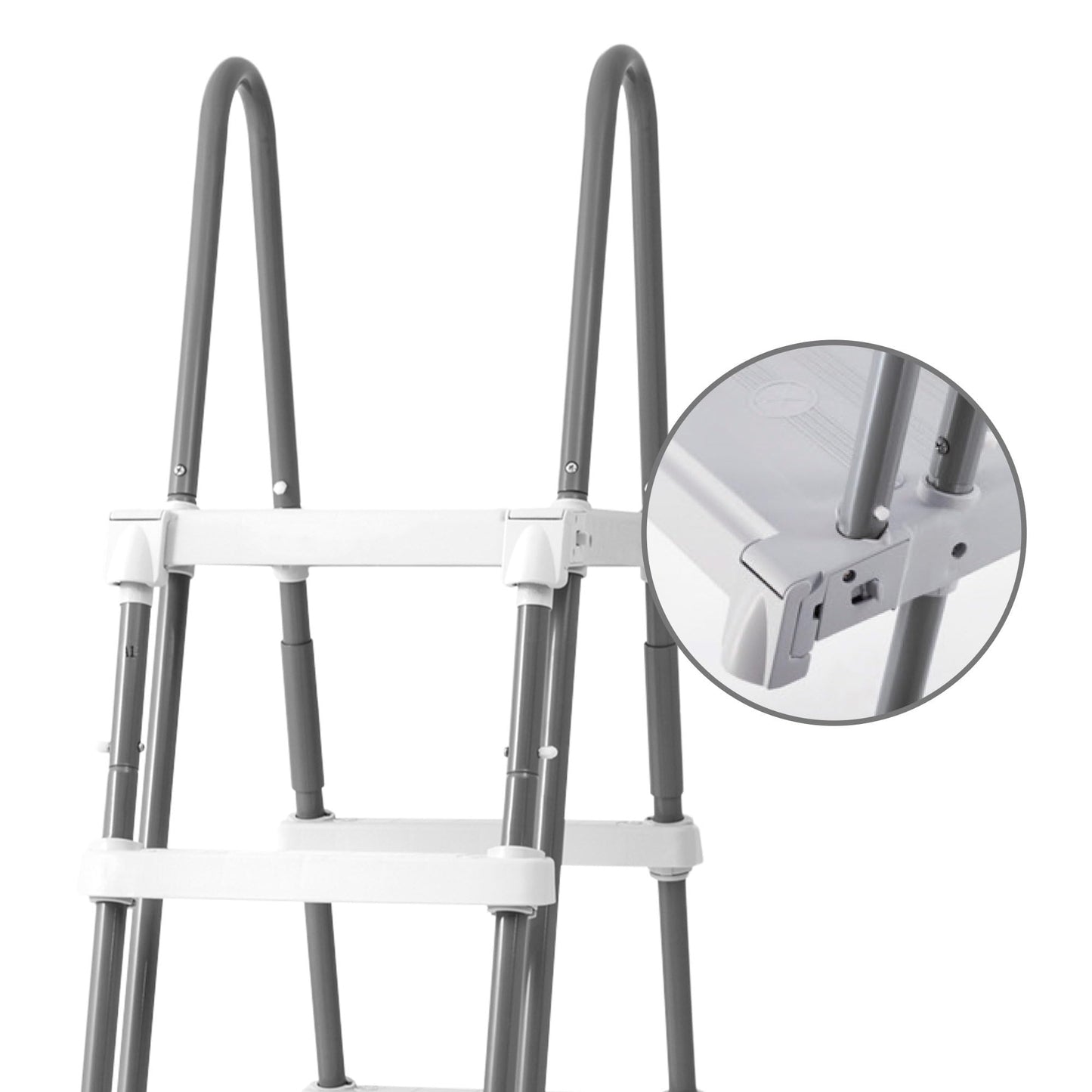 Intex Deluxe Pool Ladder with Removable Steps