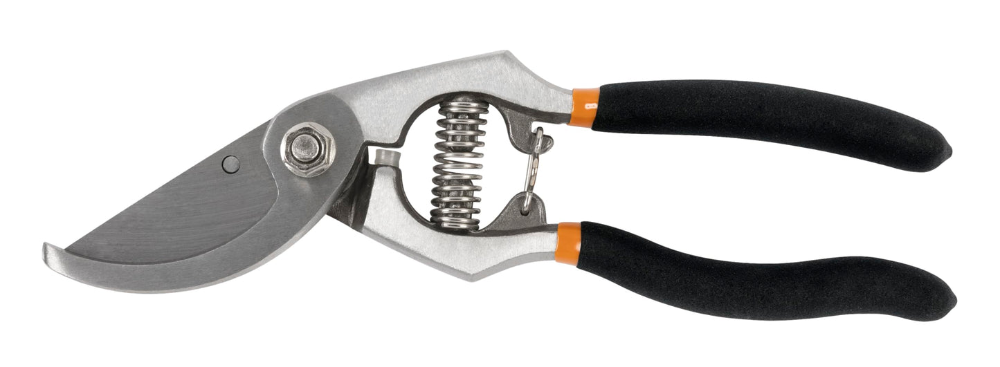 FISKARS® Forged Steel Bypass Pruner - Ultra-Durable, Ergonomic Design for Comfortable Use while Gardening - Cut and Prune Stems and Light Branches up to ¾” diameter - 375 Years of Quality