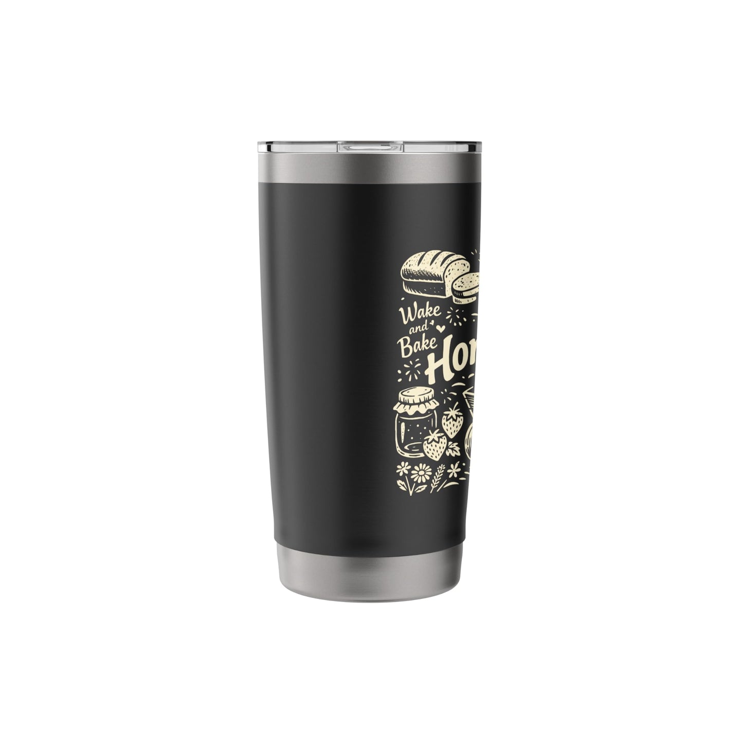 Homesteader Retro Farm Wheelbarrow & Garden Icons Stainless Steel Insulated Tumbler