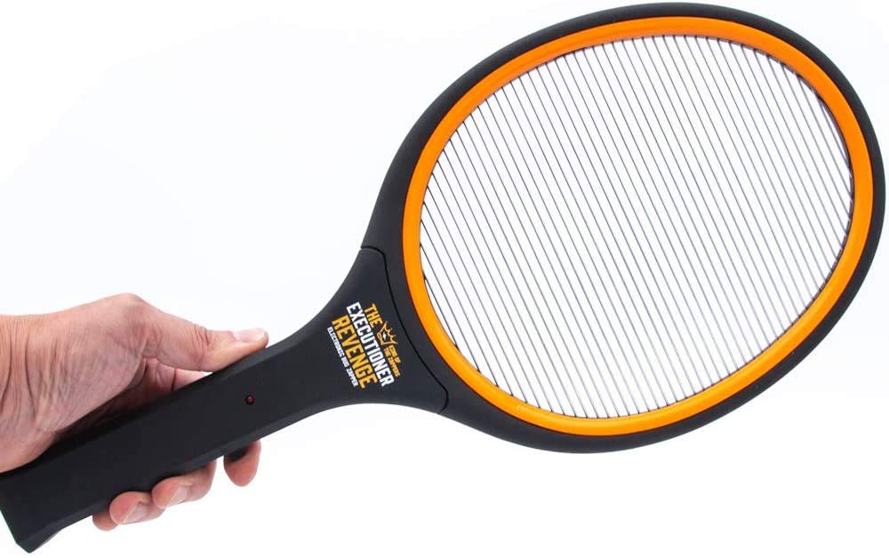 The Executioner Fly Killer Mosquito Swatter Racket Wasp Bug Zapper Indoor Outdoor Over 50cm Long (The Executioner Revenge)