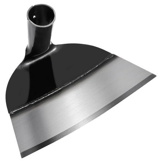 Ipetboom Garden Hoe Tool - 23.5cm/9.25in Heavy Duty Manganese Steel Blade Without Handle - Multi-Purpose Hand Hoe for Weeding Soil Loosening and Farming Gardening Garden Maintenance
