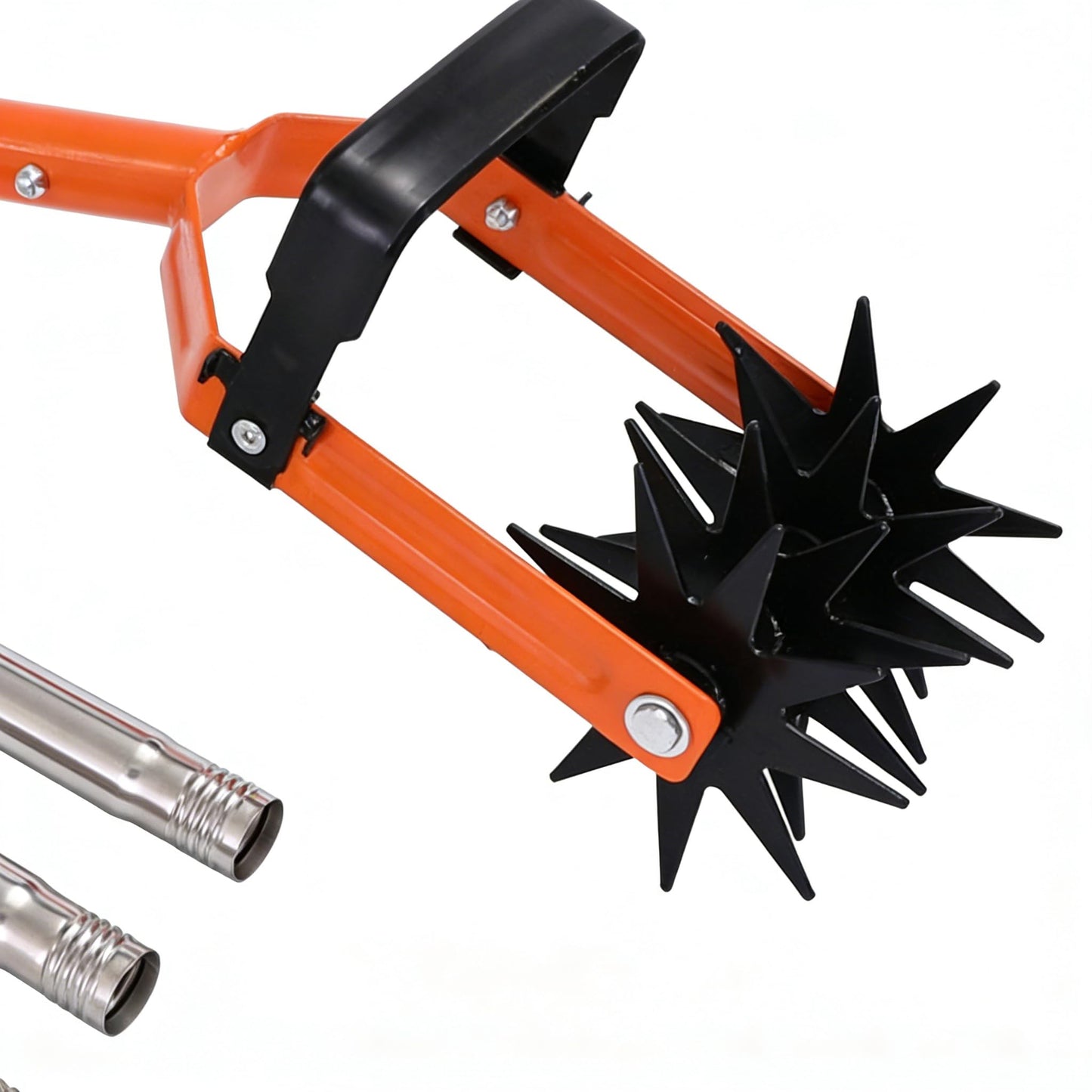 Manual Lawn Cultivator Tool | Garden Hand Tiller & Soil Aerator for Lawn Repair, Soil Loosening, Grass Reseeding & Weed Control