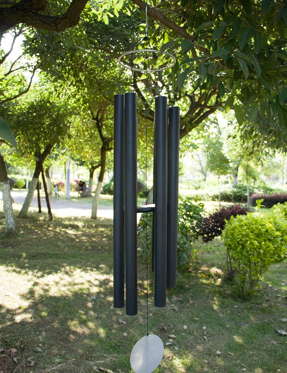 Afirst 66" Extra Large Wind Chimes, Deep Tone Wind Chimes Outdoor with 6 Metal Tubes, Memorial Wind Chime for Patio Balcony Garden Home Decor
