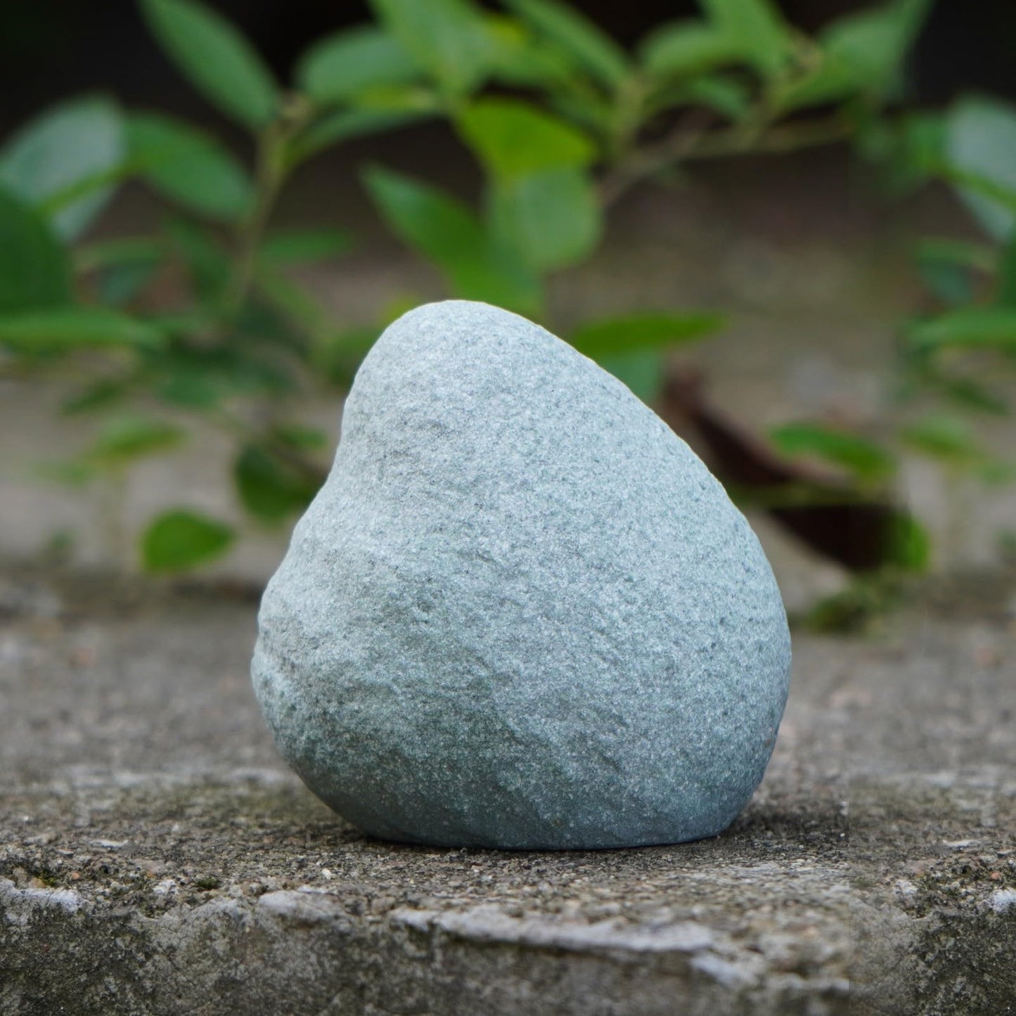 Daisylily Cute Stone Primitive Man Figurine: Funny Stoneman Statue for Outdoor Decor, Carving Face Garden Home Decoration Fish Tank Ornament - Stone Man C