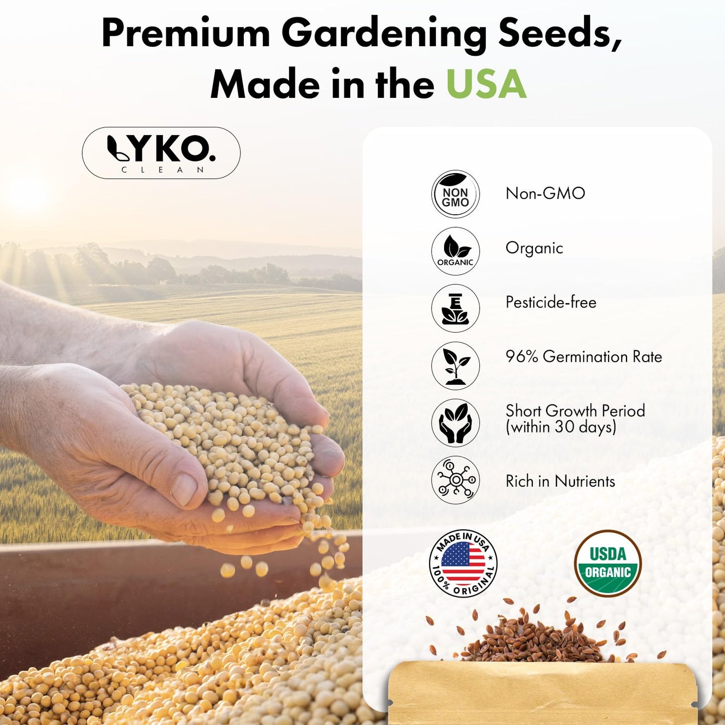 LYKOCLEAN 12 Pods Cherry Tomato Seed Pod Kit for AeroGarden, idoo, Ahopegarden Hydroponic Growing System Indoor Include Red Chili/Purple Bell/Green/Yellow Pepper, Golden/Red Cherry Tomato, 400+ Seeds