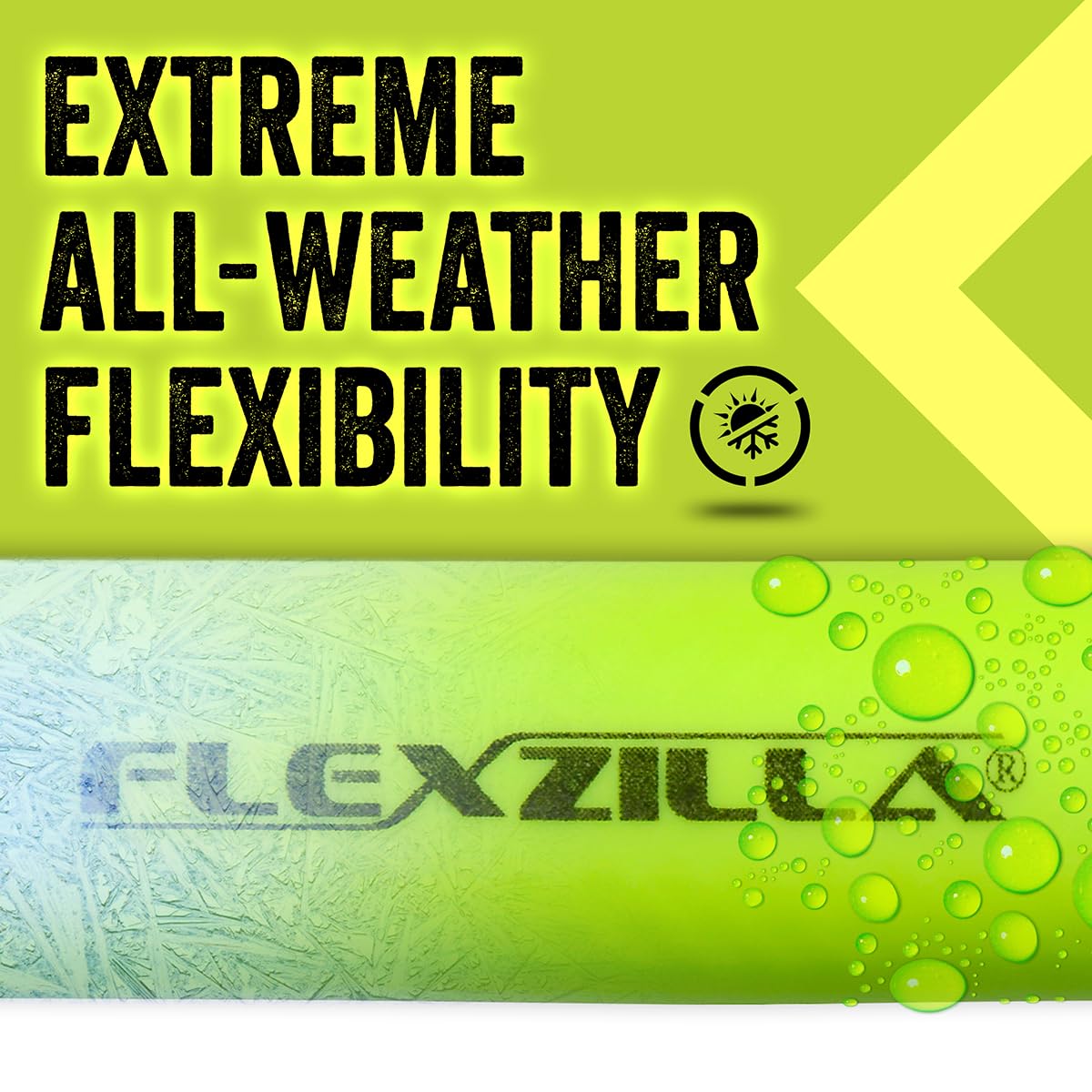 Flexzilla Garden Hose 5/8 in. x 25 ft., Lightweight All-Weather Water Hose, Durable and Flexible, Leak-Free Connections