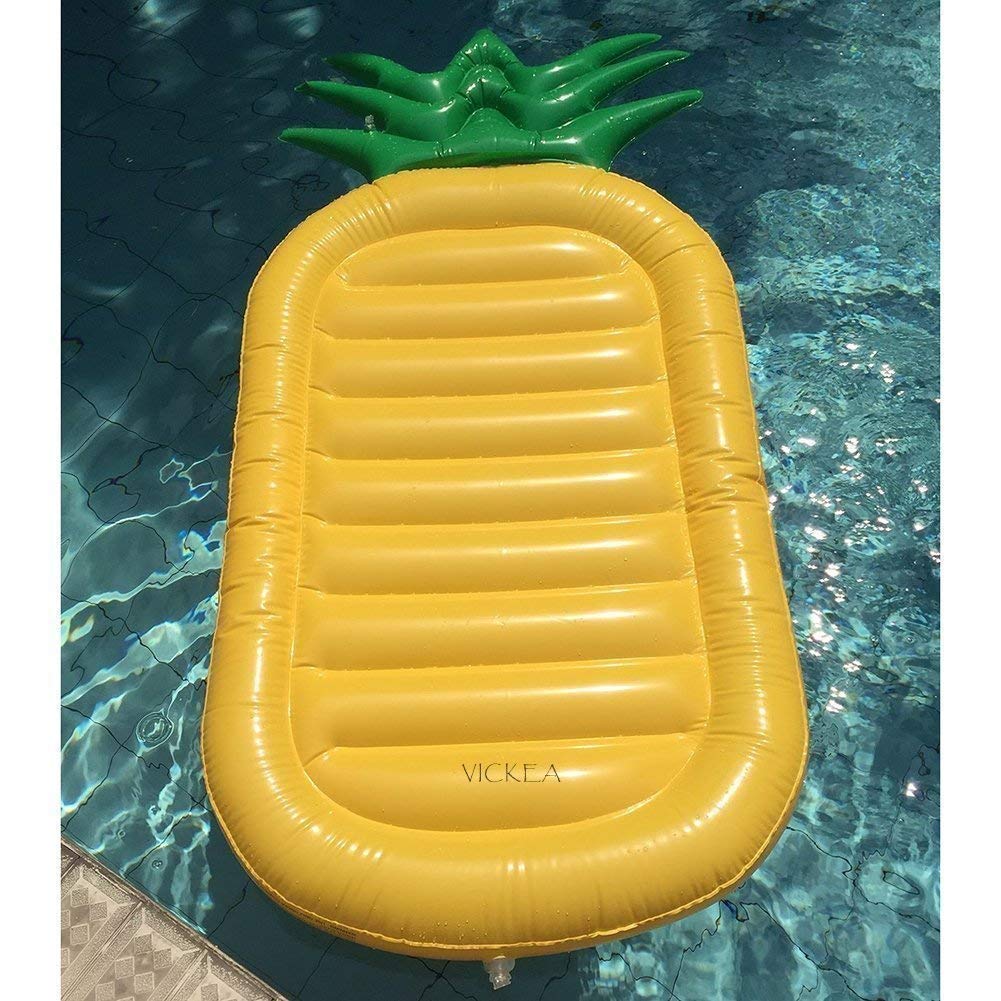Inflatable Pool Floats for Kids and Adults, Large Water Inflatable Pineapple Pool Float for Swimming Pool