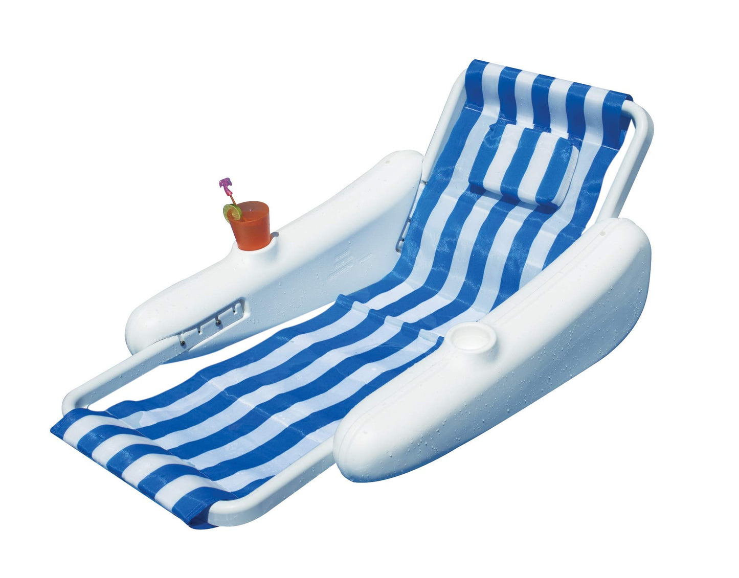 SunChaser Sling Floating Swimming Pool Lounge Chair