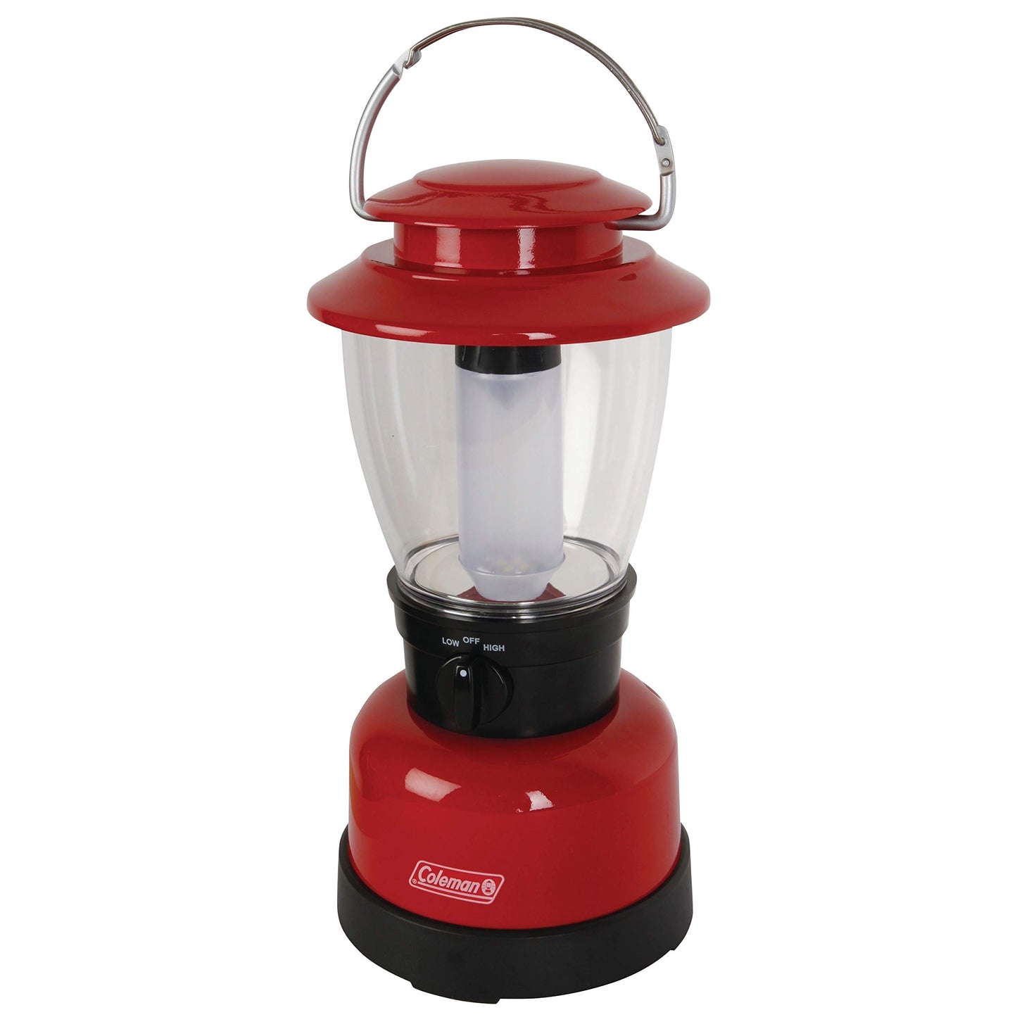 Coleman 400L LED Lantern with 4D Battery, Water & Impact-Resistant Lantern with Carry Handle, Lifetime LED Lights Never Need Replacing