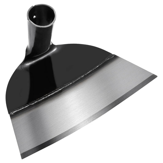 Garden Hoe Head, Hand Hoe Garden Tool for Weeding Replacement Handheld Grub Hoe Head Round Eye Hoes Planting Digging Tool Weeding Loosening Soil Hoe Head, Without Handle 9.25 X 5.90 X 4.33 Inches