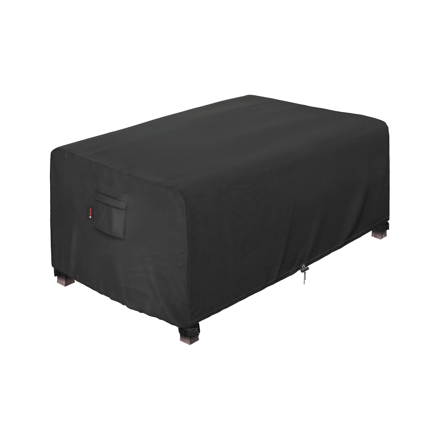 iBirdie Rectangular Gas Fire Pit Table Cover 64 x 30 inch Outdoor Waterproof and Weatherproof Heavy Duty 600D, Patio Furniture Coffee Table Fireplaces Covers