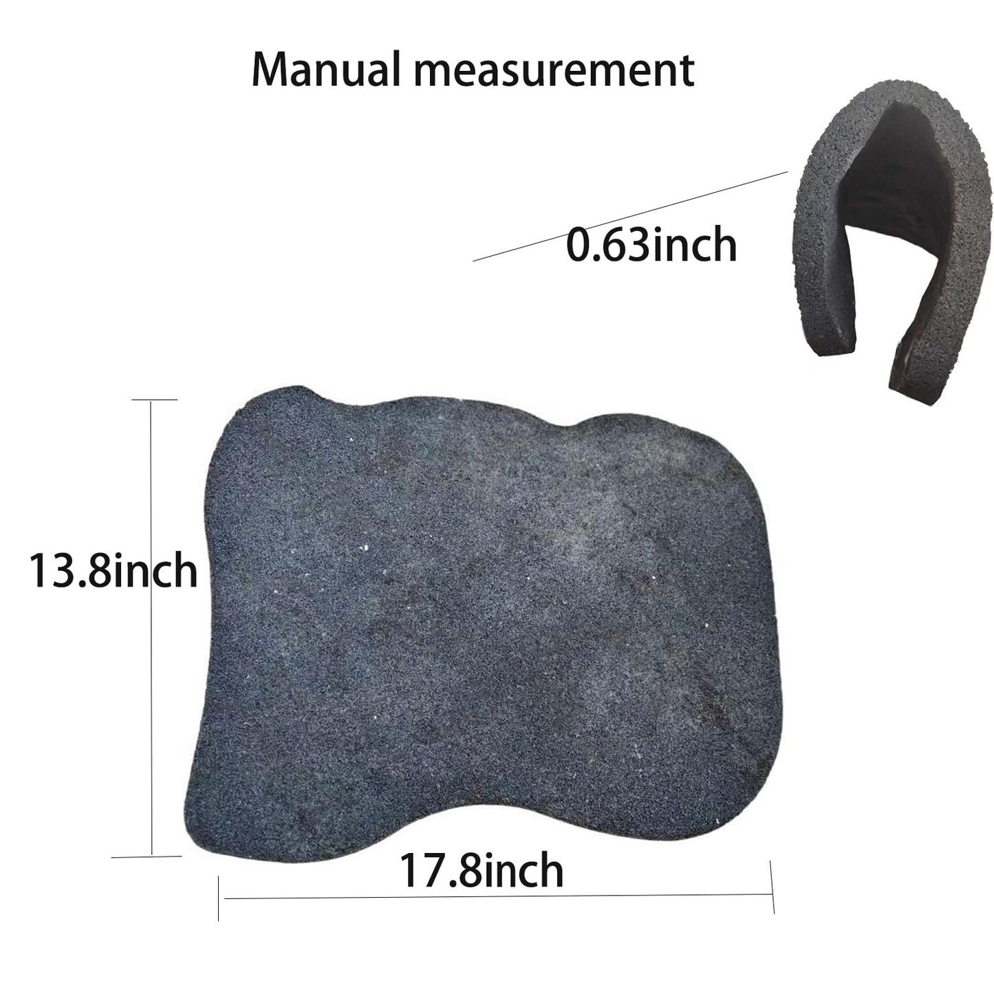 5 Pcs Yard Stepping Stones Outdoor Non Slip Garden Walkway Stones，for Yard Lawn Patio Pathway Grey Stepping Stone,Rubber Stepping Stones Outdoor (5)