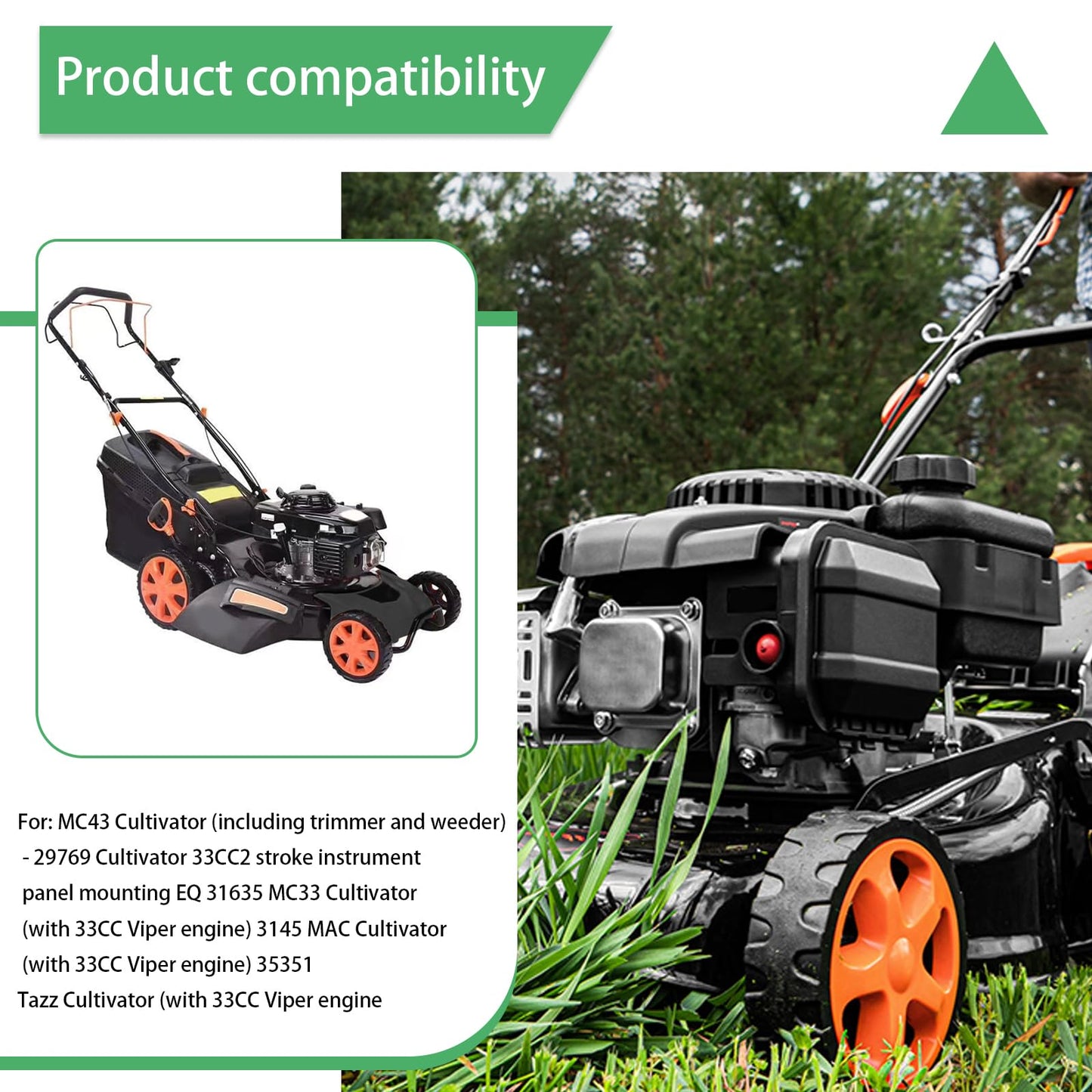 DONFON 14645 Throttle Cable, Earthquake Tiller Parts Seismic Throttle Cable for MC43 Cultivators Replaces 4667(Including Trimmers and Weeders), Replacement for Ardisam OEM, Replaceable Throttle Cable