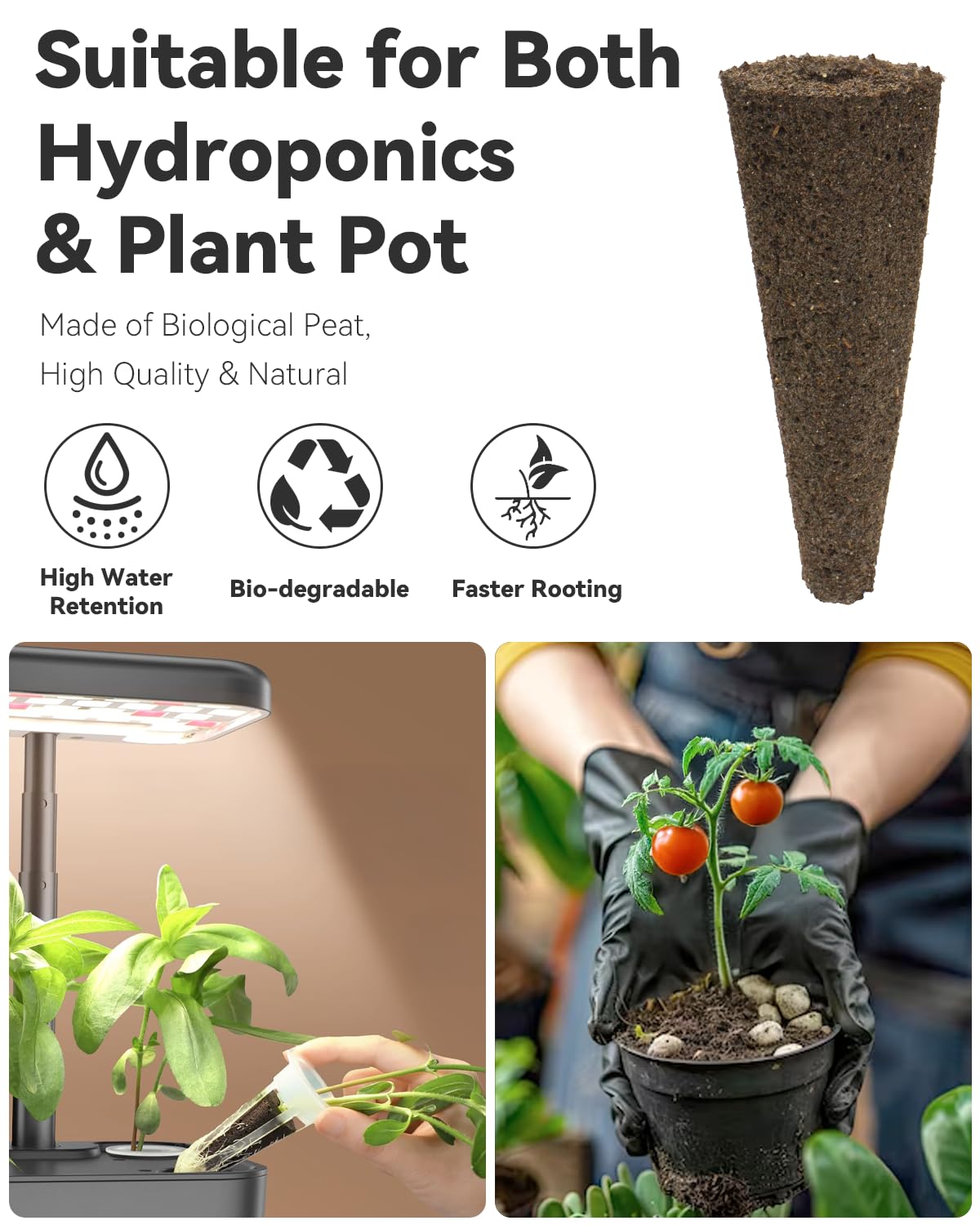 LYKOCLEAN Fruits Seed Pod Kit for AeroGarden, Ahopegarden, iDoo, GARDENCUBE, MUFGA with Strawberry, Cucumber, Red/Golden Cherry Tomato, Compatible with All Indoor Hydroponics Growing System, 8-Pod