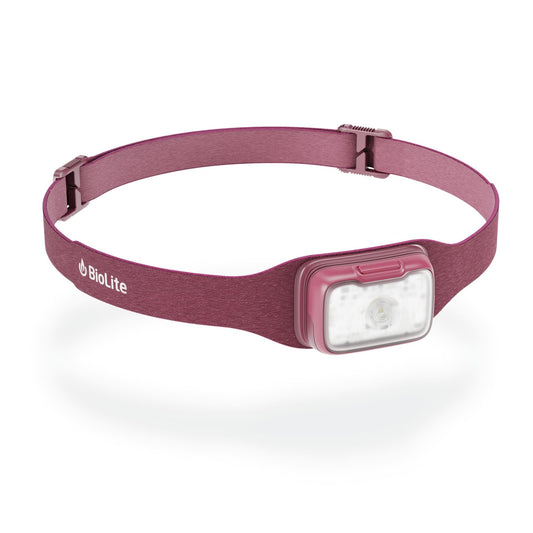 BioLite Range 300 Waterproof, Fast-Charging Rechargeable Headlamp, Wild Fig, 300 Lumens, USB-C Charging, 75m Beam, 100 Hour runtime