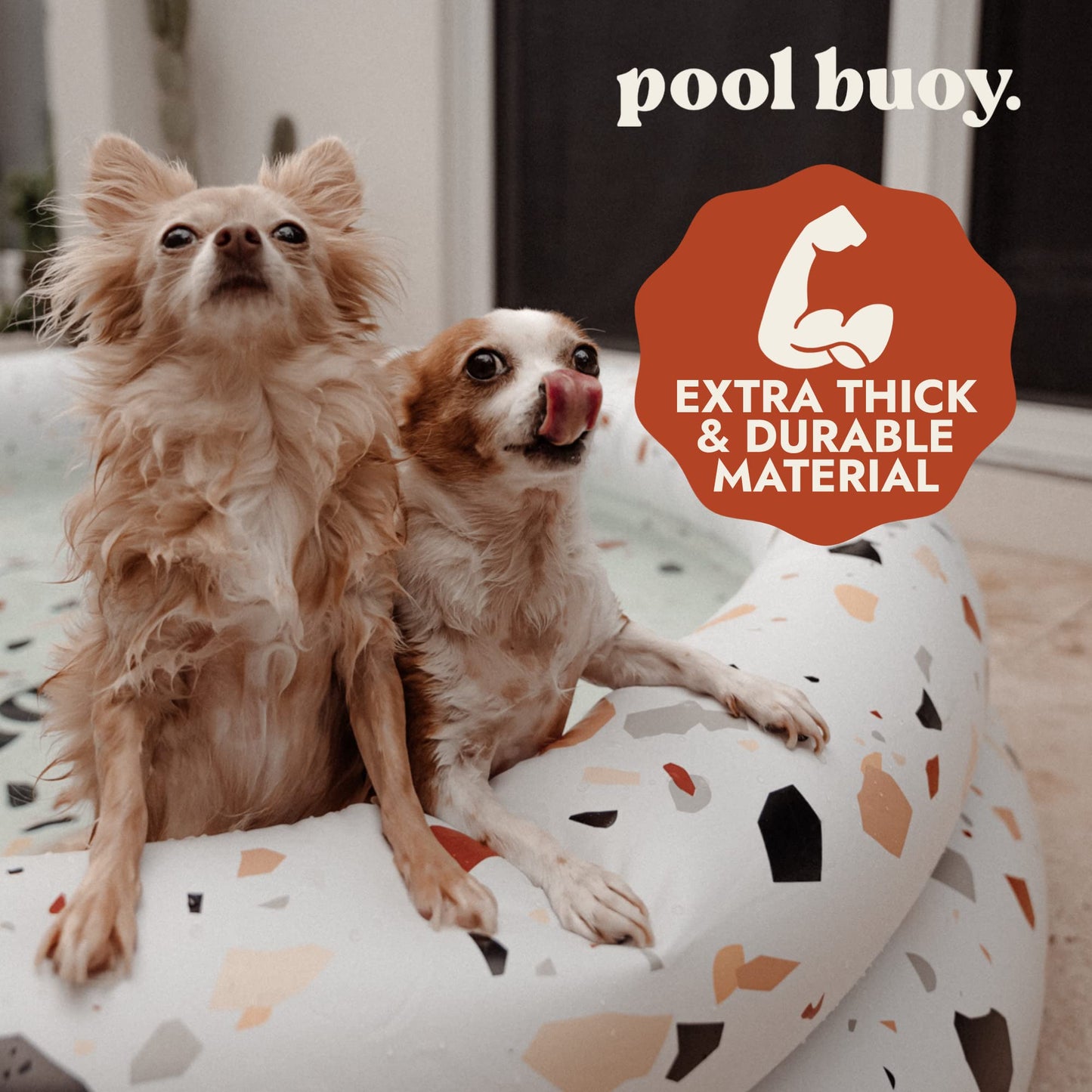 Pool Buoy Round Inflatable Pool with Storage Bag - Premium Outdoor Swimming Pool for Kids, Toddlers, Infants and Adults - Garden and Backyard Pools for Family Summer Pool Party (Luigi Lovegood)