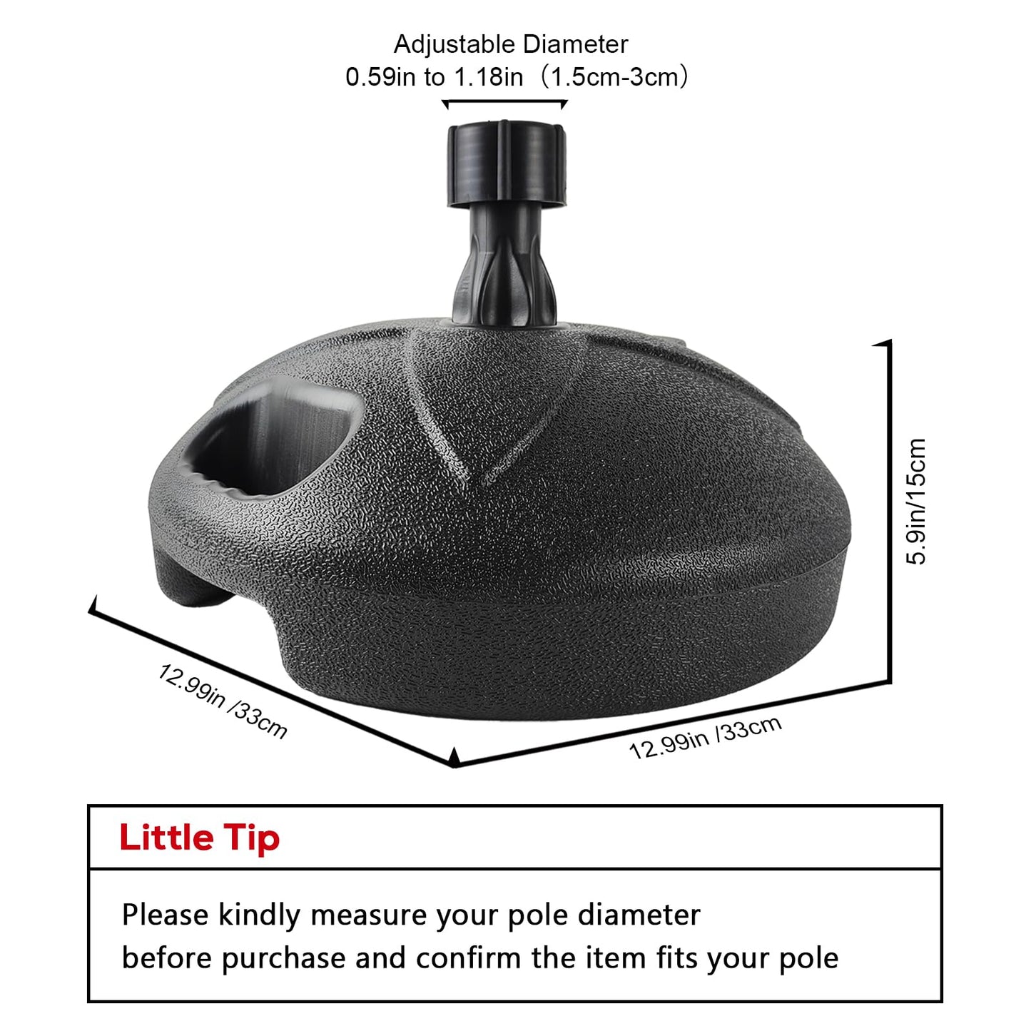 FSFLAG Flag Base Stand Indoor Outdoor, Feather Swooper Flag Base Stand, Flag Poles Floor Holder Stand