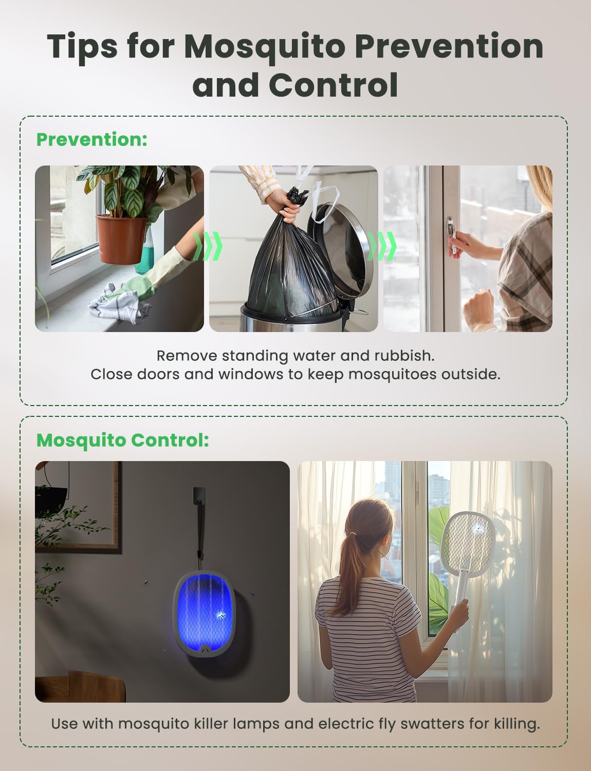 YISSVIC Electric Fly Swatter Foldable Bug Zapper Racket 2 in 1 Mosquito Killer with Purple Attractant Light Rechargeable 1800mAh for Indoor Home Backyard Patio Camping