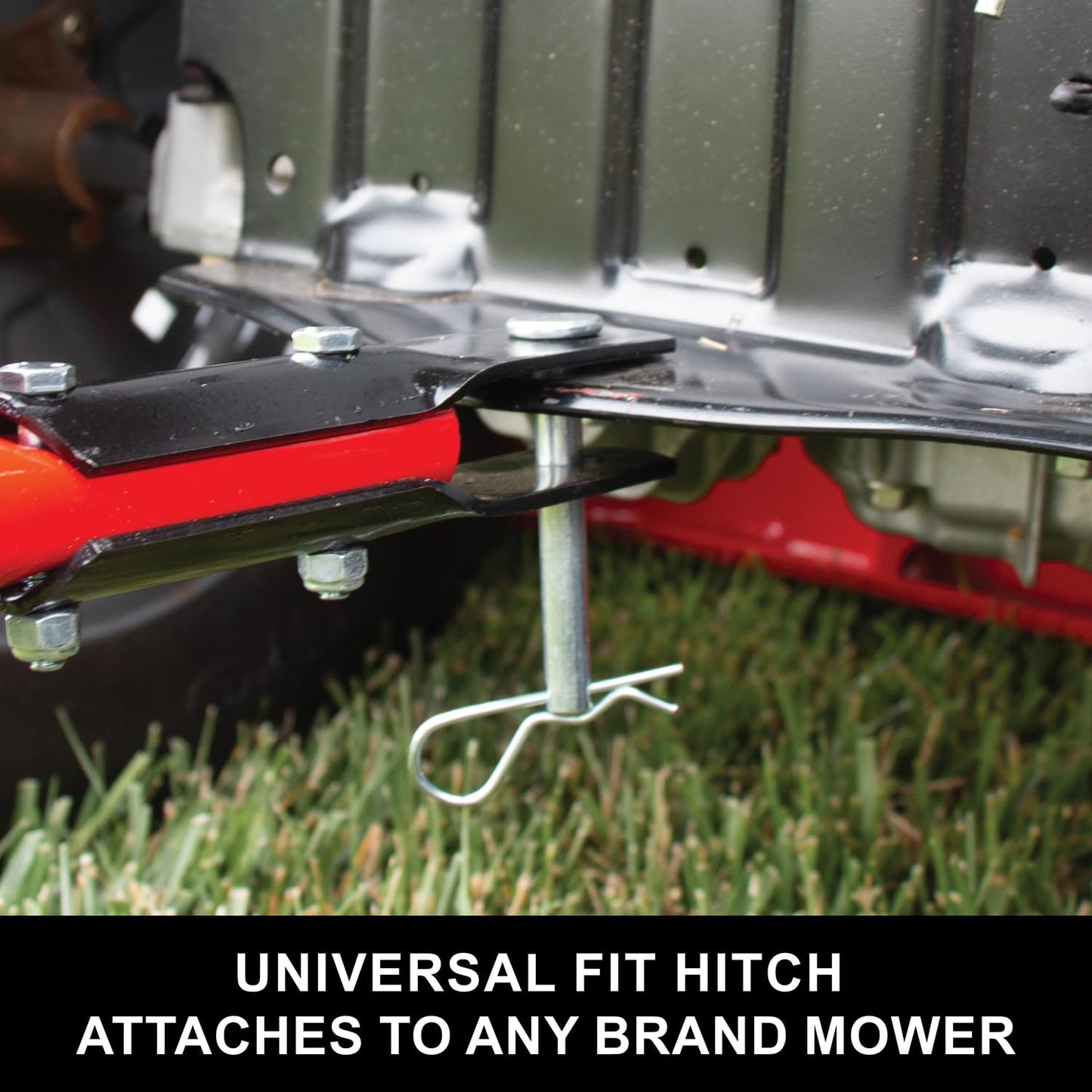CRAFTSMAN CMXGZBF4505561 85 lb. Universal Tow Behind Direct Rod Control Broadcast Spreader