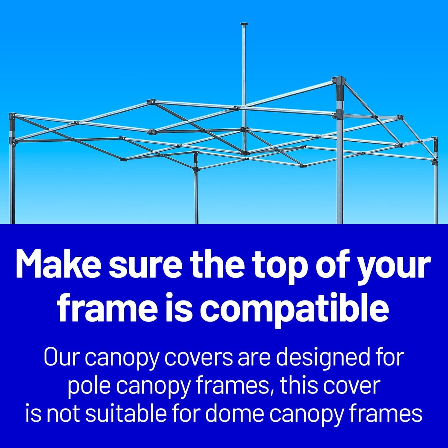 KaKuEike 10x10 Canopy Replacement Top - Heavy-Duty 600D Oxford Fabric with 8 Drainage Holes, Waterproof & 99% UV Resistant Tent Cover for Pop-Up Canopy, Professional Replacement Top Only (White)