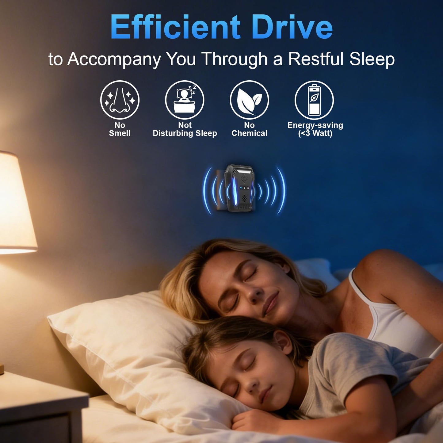 2026 Upgraded Ultrasonic Pest Repeller Indoor Plug-in, 2-Pack Electronic Rodent Deterrent with 3 Modes, Effective Mouse Deterrent that Works for Home, Mice, Rat, Spider, Roach, Stink Bug, Mosquito