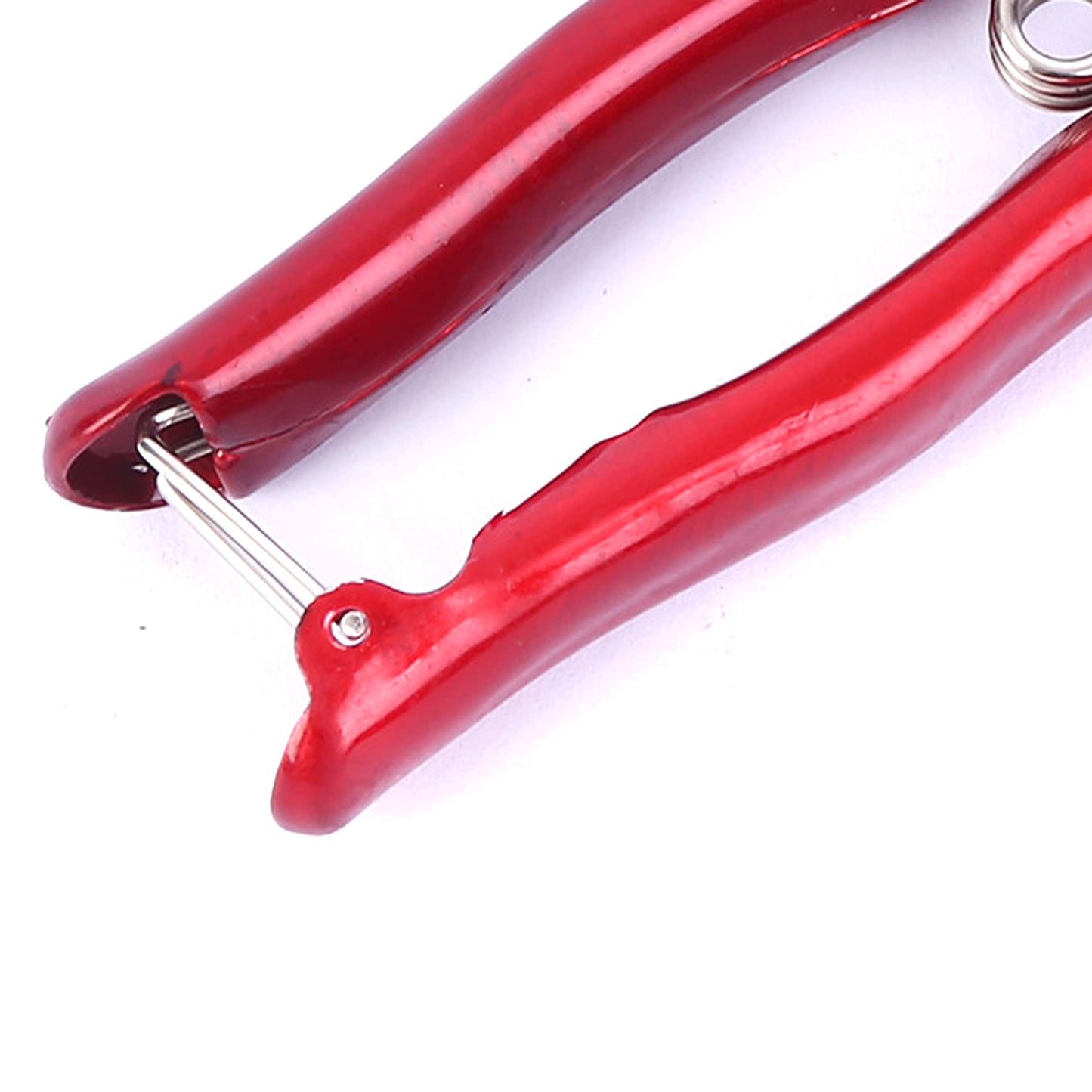 Grass Sheep Shear - Coated Wear-Resistant Handle, Manganese Steel Double-Edged, Strong Spring Suitable For Manual Shearing of Cow, Sheep, and Horse Hair (Red 12.6 inches)