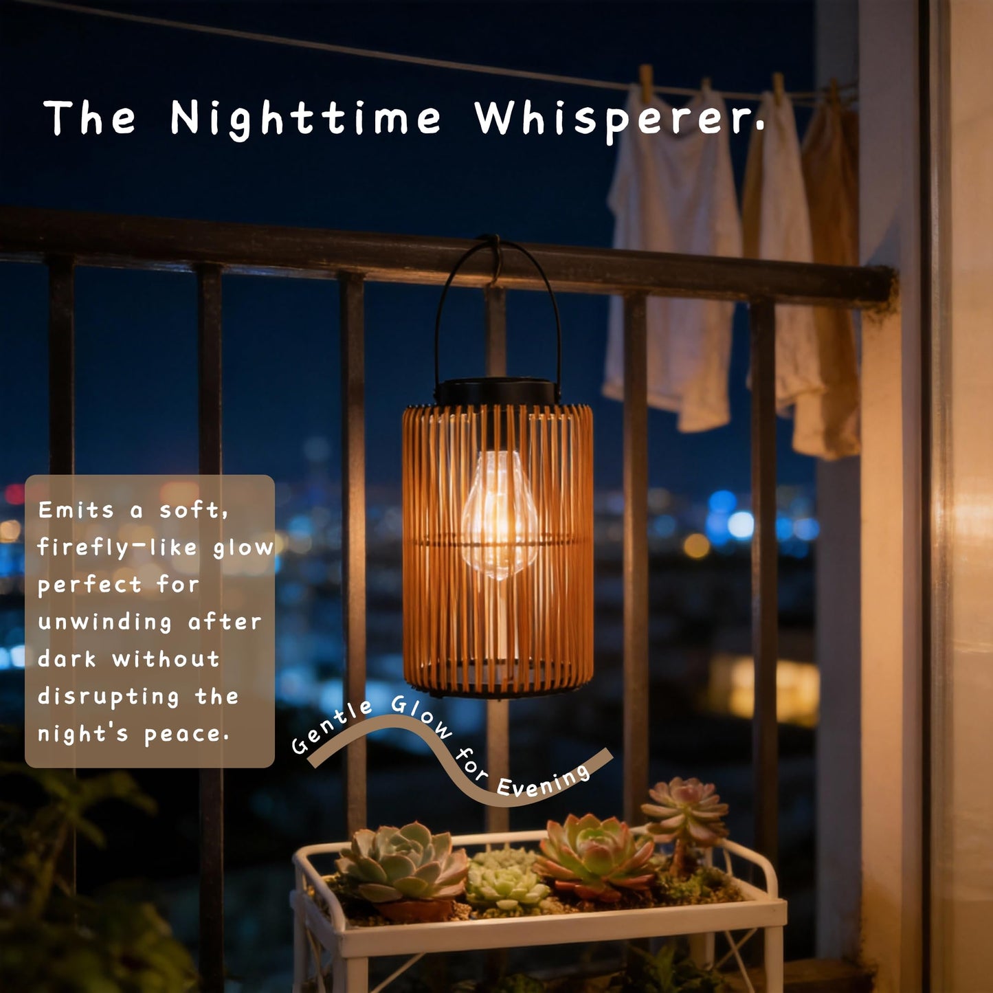 LEOKED Solar Lanterns Outdoor Waterproof Suitable for Gardens Backyard, Patio Decor, Birthday Gifts for Women Mom Grandma, Hanging Garden Lights for Outside