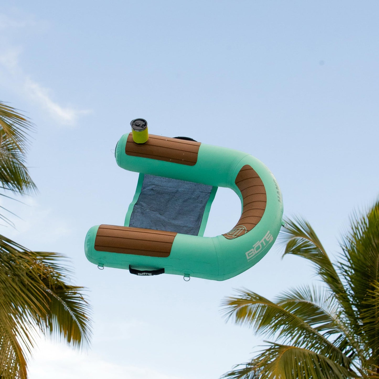 BOTE Hangout Suite Floating Sling Chair for Pool Beach Lake Boat Float Adults Family Friendly 3FT 1 Pack Includes Air Pump with Mesh Carry Bag for Travel