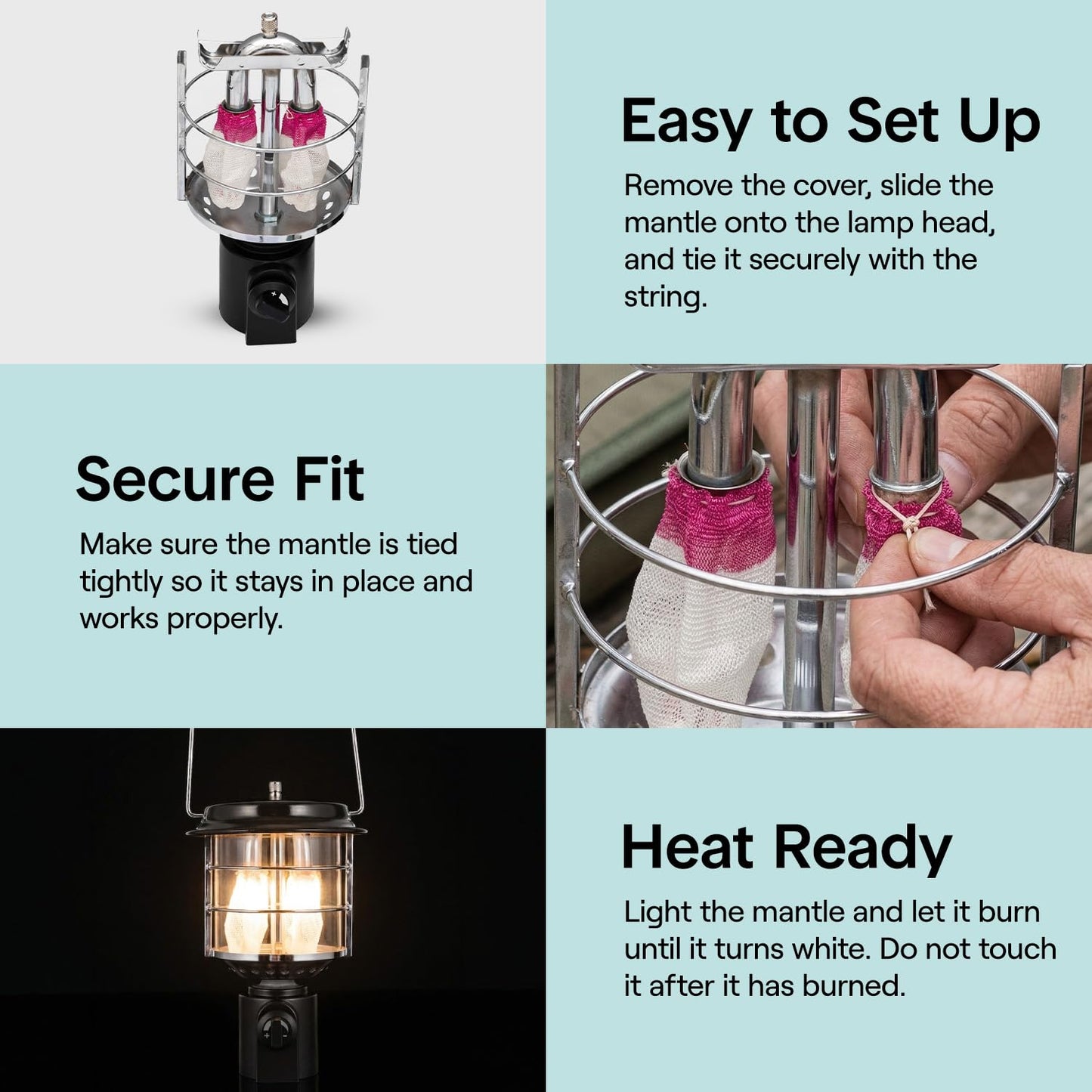 Camping Lantern 1500 Lumens, Bright Outdoor Lantern with Adjustable Light, Easy Ignition, Durable Design, Propane Lantern for Camping, Hurricane and Backup Use