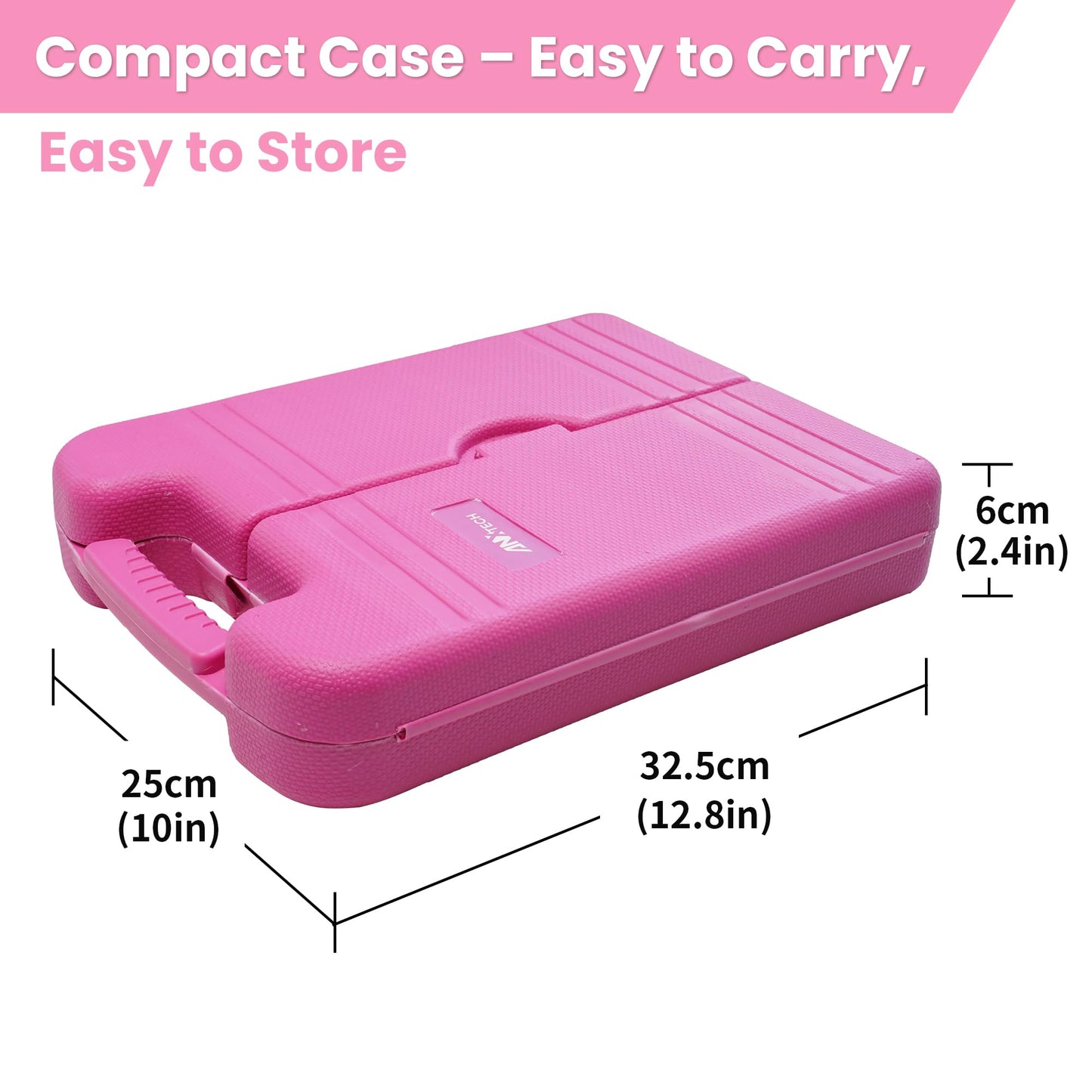 Pink Tool Set for Women, 136-Piece Household Small Tool Set, Toolbox Storage for Home Repairs, Portable Hand Tool Kit for Home, Car Repair, for Ladies