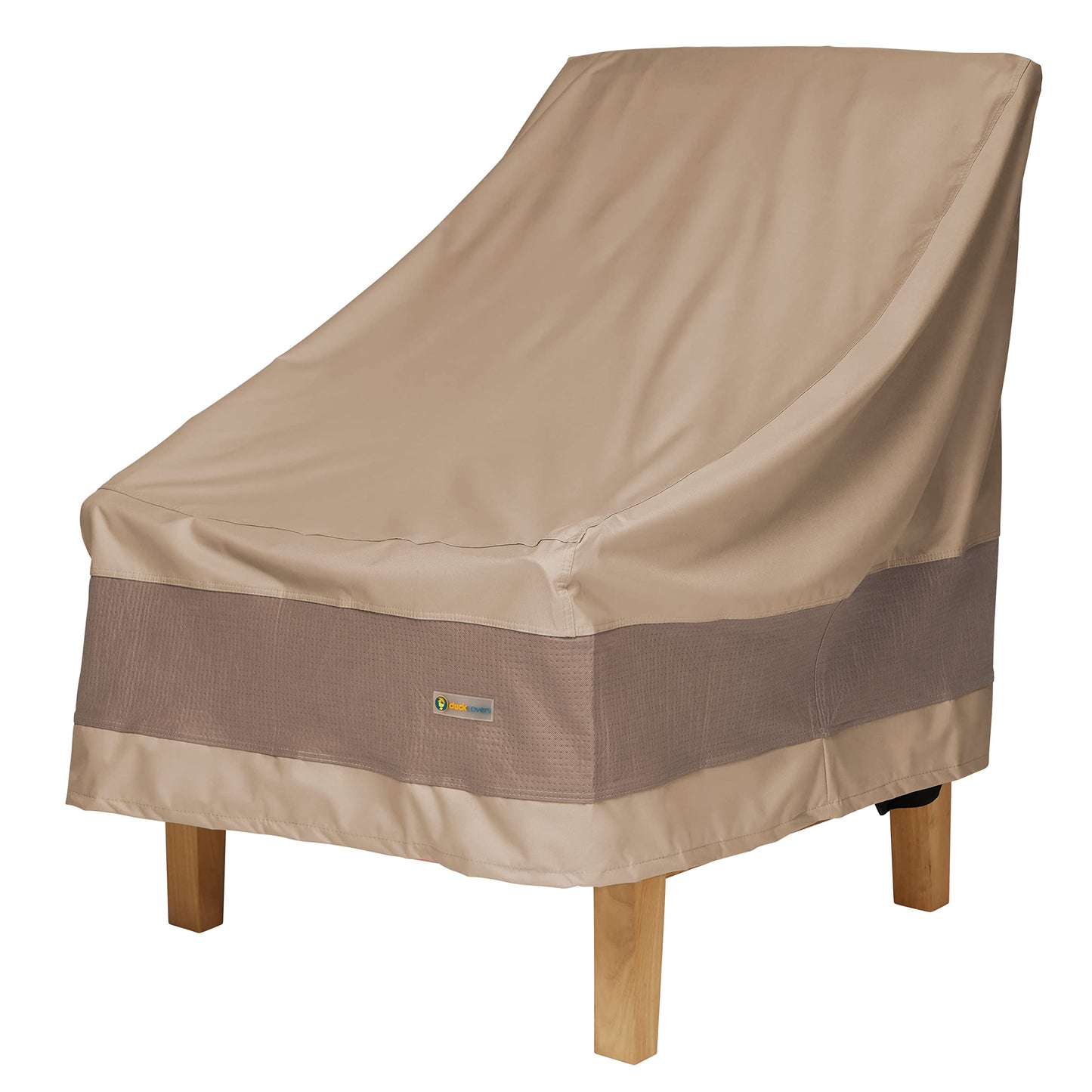 DUCKCOVERS Elegant Waterproof 34 Inch W Patio Chair Cover, Outdoor Chair Covers