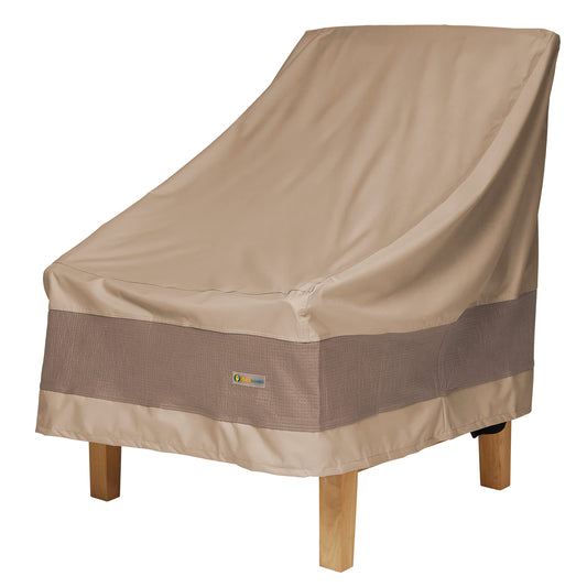 DUCKCOVERS Elegant Waterproof 34 Inch W Patio Chair Cover, Outdoor Chair Covers