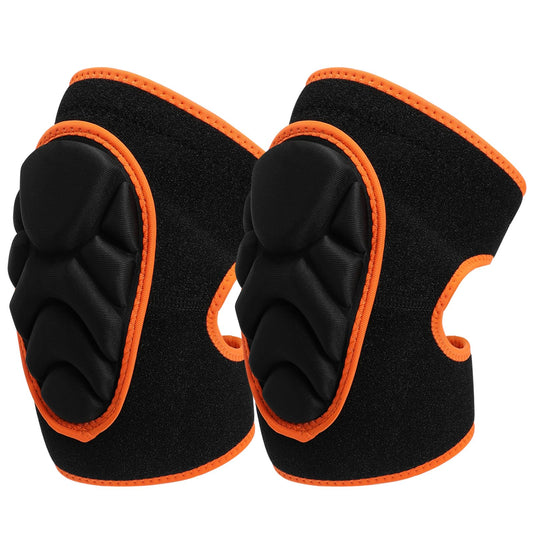 TXJ Sports Knee Pads for Gardening, Adjustable & Anti-slip Kneepads with Thick Foam, Men Women Knee Sleeve for House Cleaning, Construction Work, Exercise, Dance