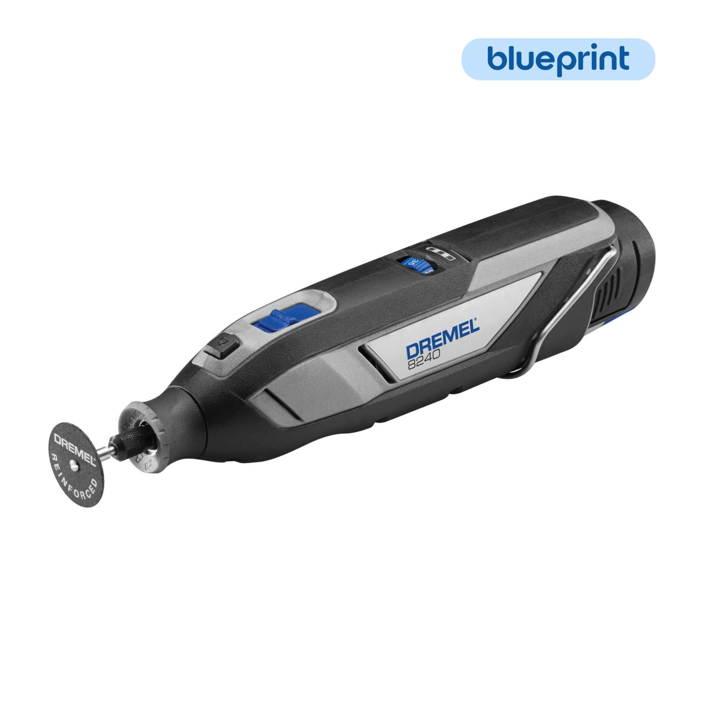 Dremel 8240-5 12V Cordless Rotary Tool Kit with Variable Speed and Comfort Grip - Includes 2AH Battery Pack, Charger, 5 Accessories, Wrench, and Tool Fabric Carry Bag