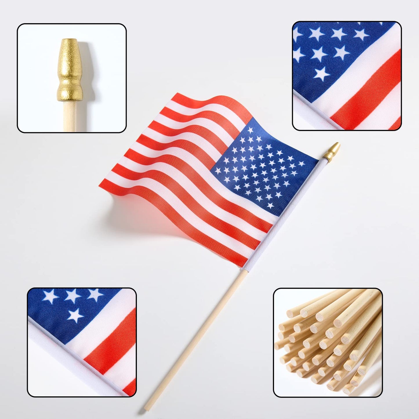 ZXvZYT 200 Countries Stick Flags Small Mini World National Country Hand Held Flag Banners,For World Cup Sports Events Grand Opening Party Festival Decorations