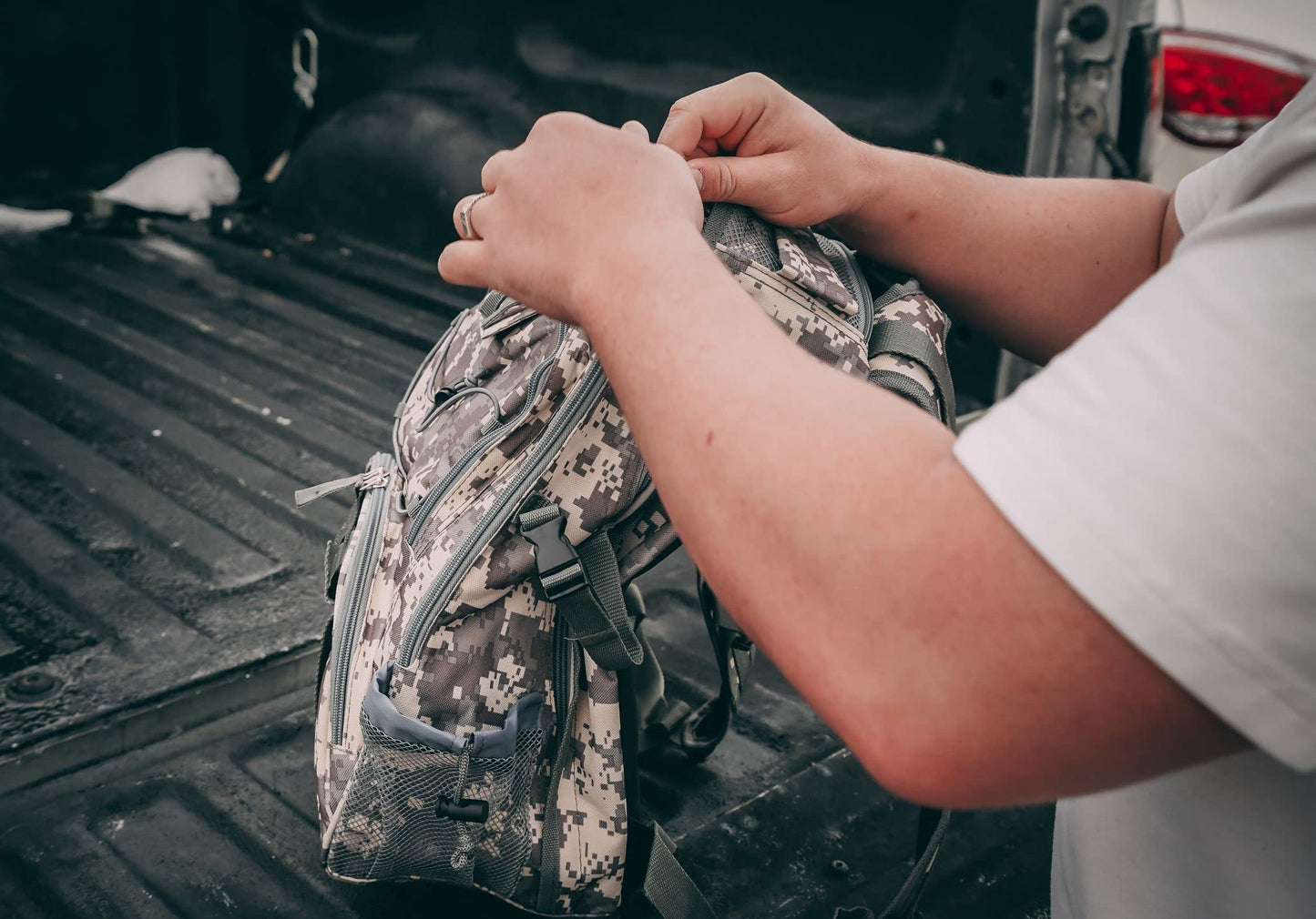 Blue Coolers Blue Seventy-Two - Pro Series - Camo Deluxe | 72 Hour Emergency Backpack Survival Kits for 1 Person | Survival Kit for Wildfires, Earthquakes, Tornado, Hurricane, and Other Emergencies