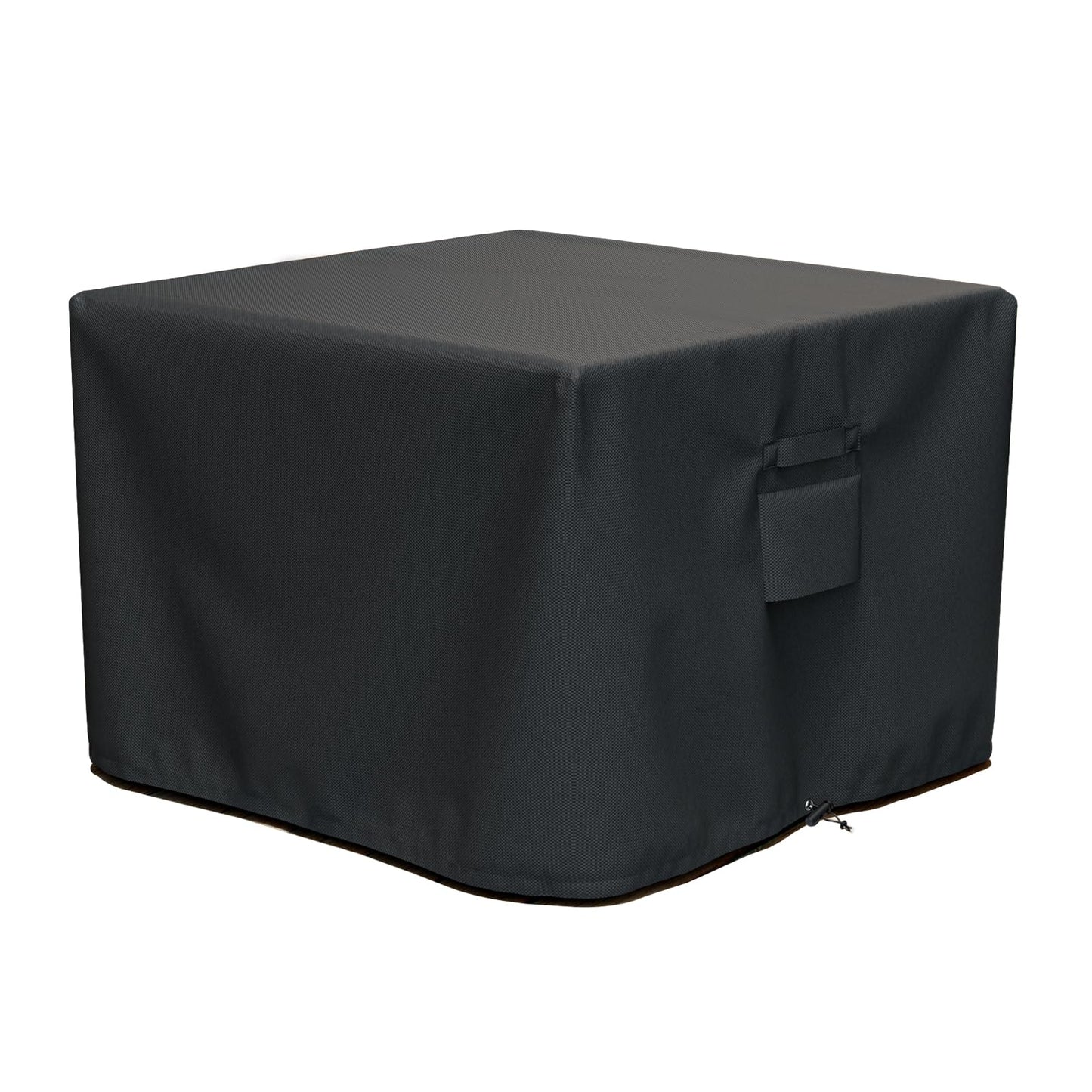 SHINESTAR Fire Pit Cover Square, Fits for 28-32 Inch Fire Pit Table, 600D Heavy Duty Fabric, Waterproof and Windproof, 32 x 32 x 24 Inches, Black