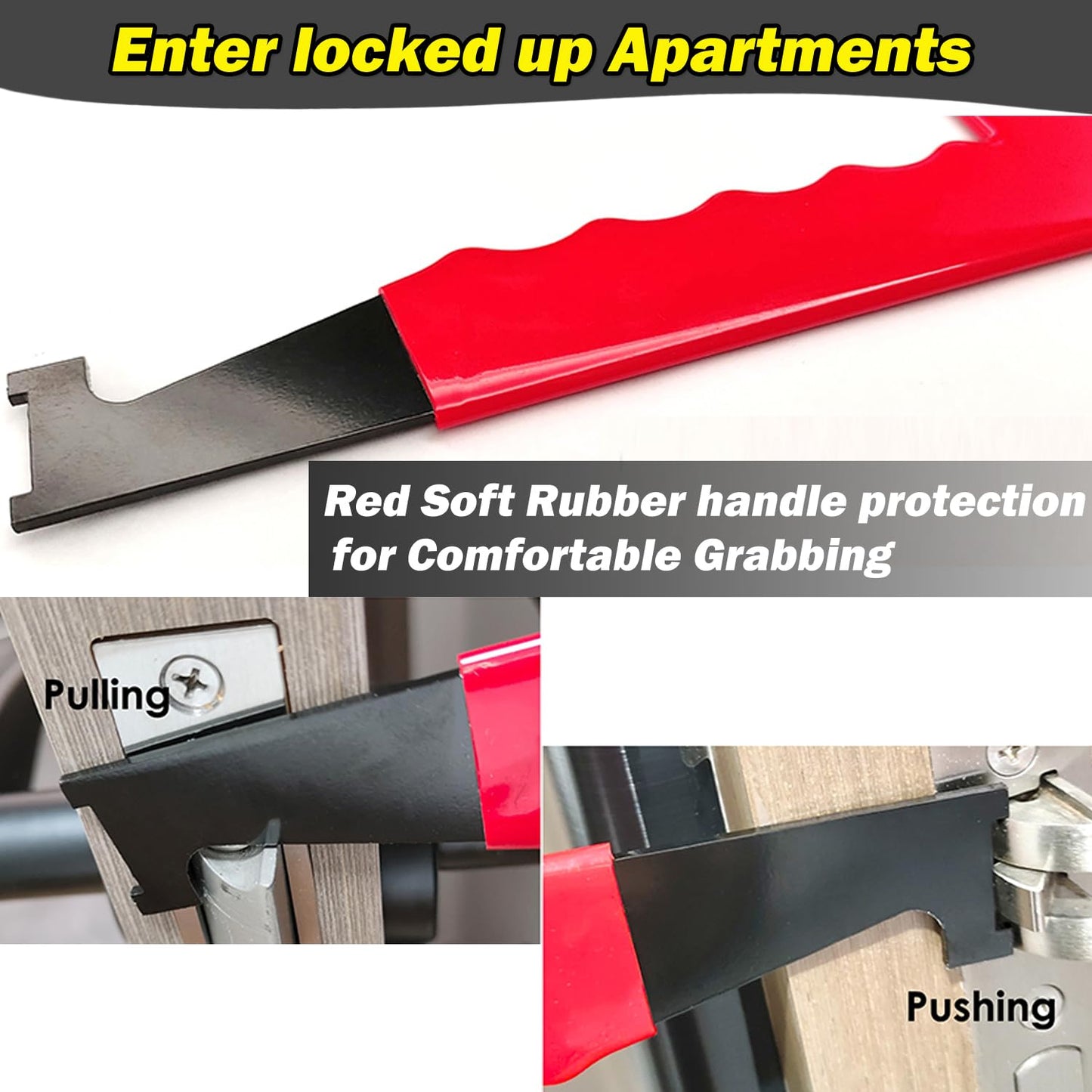 4 Packs Professional Firefighting Multi-Tool Kit, Ultimate Multipurpose Firefighting Tool for First Responders & Firefighters, Heavy-Duty Emergency Rescue Set