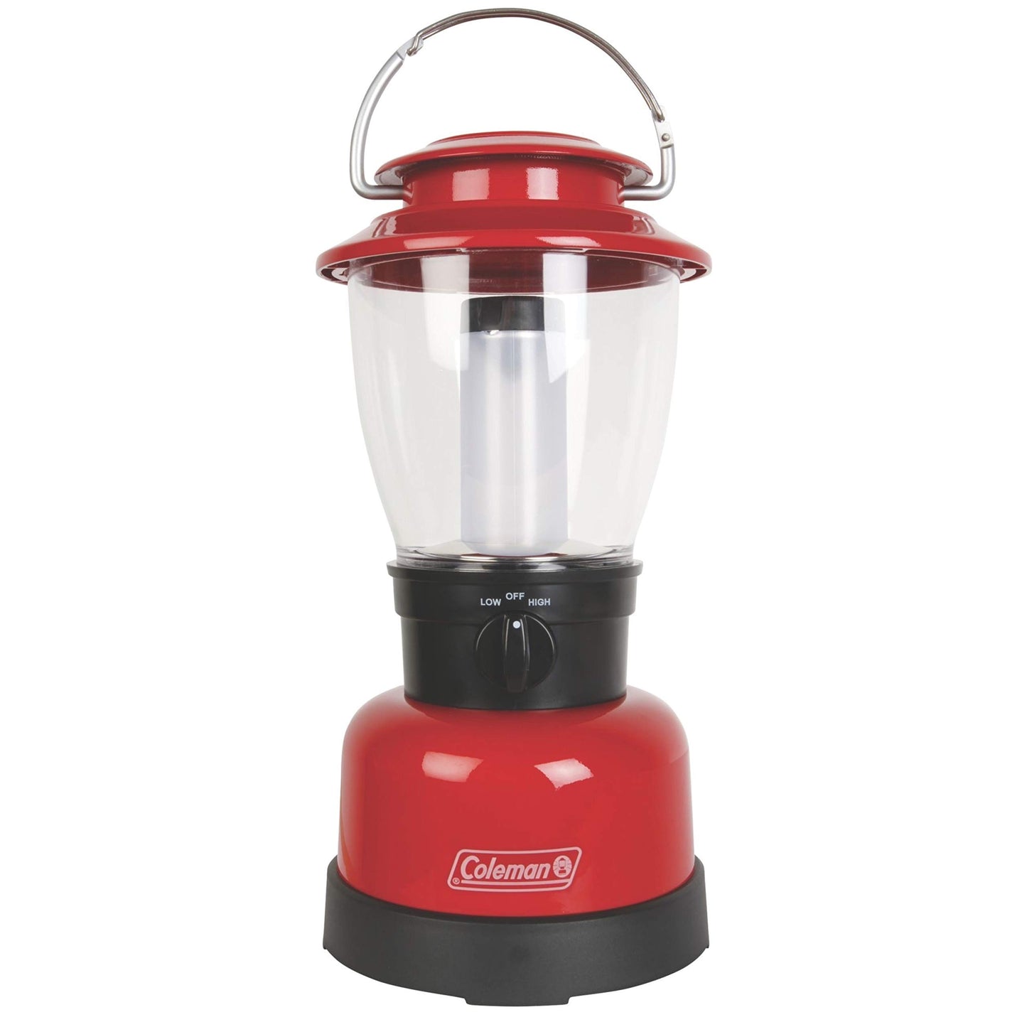 Coleman 400L LED Lantern with 4D Battery, Water & Impact-Resistant Lantern with Carry Handle, Lifetime LED Lights Never Need Replacing