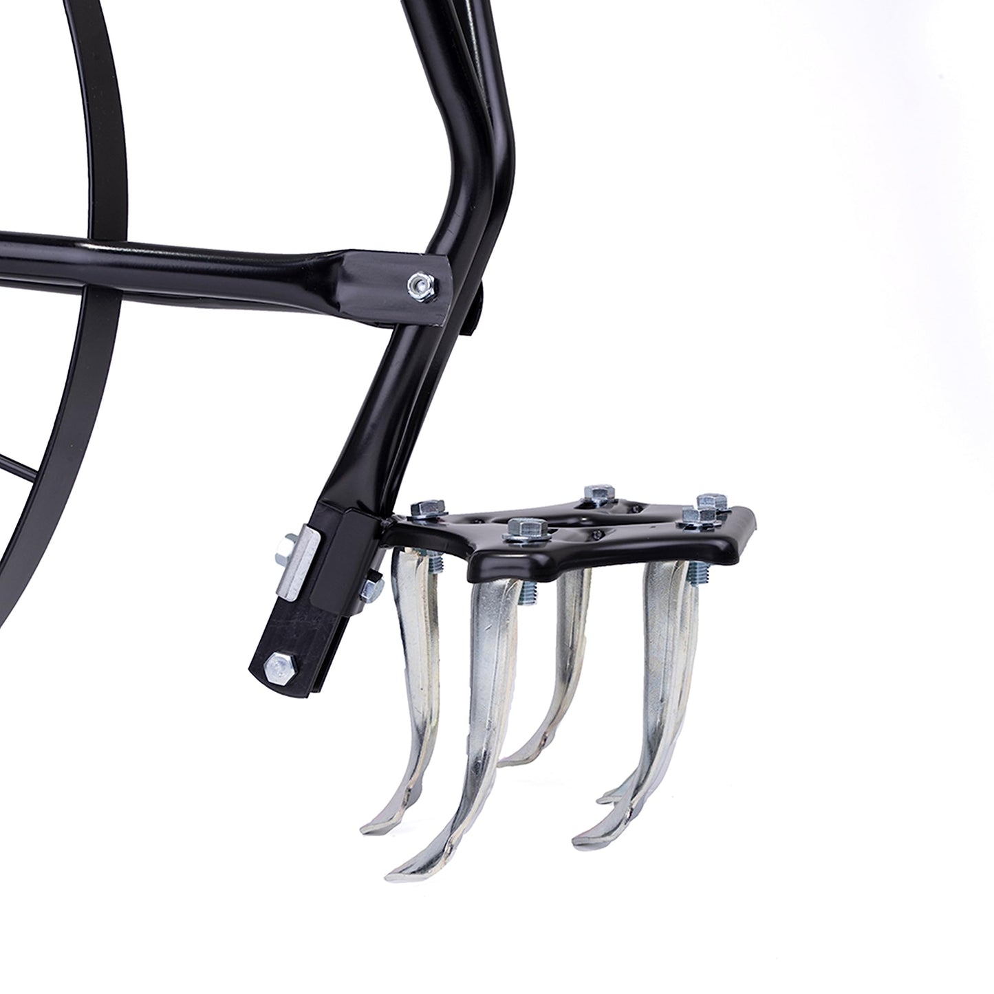 EarthWay 6500 High Wheel Tubular High Wheel Cultivator with Comfort Handle with 3- Position Adjustable, Quick Change Implements, and 24 Inch Steel Wheel