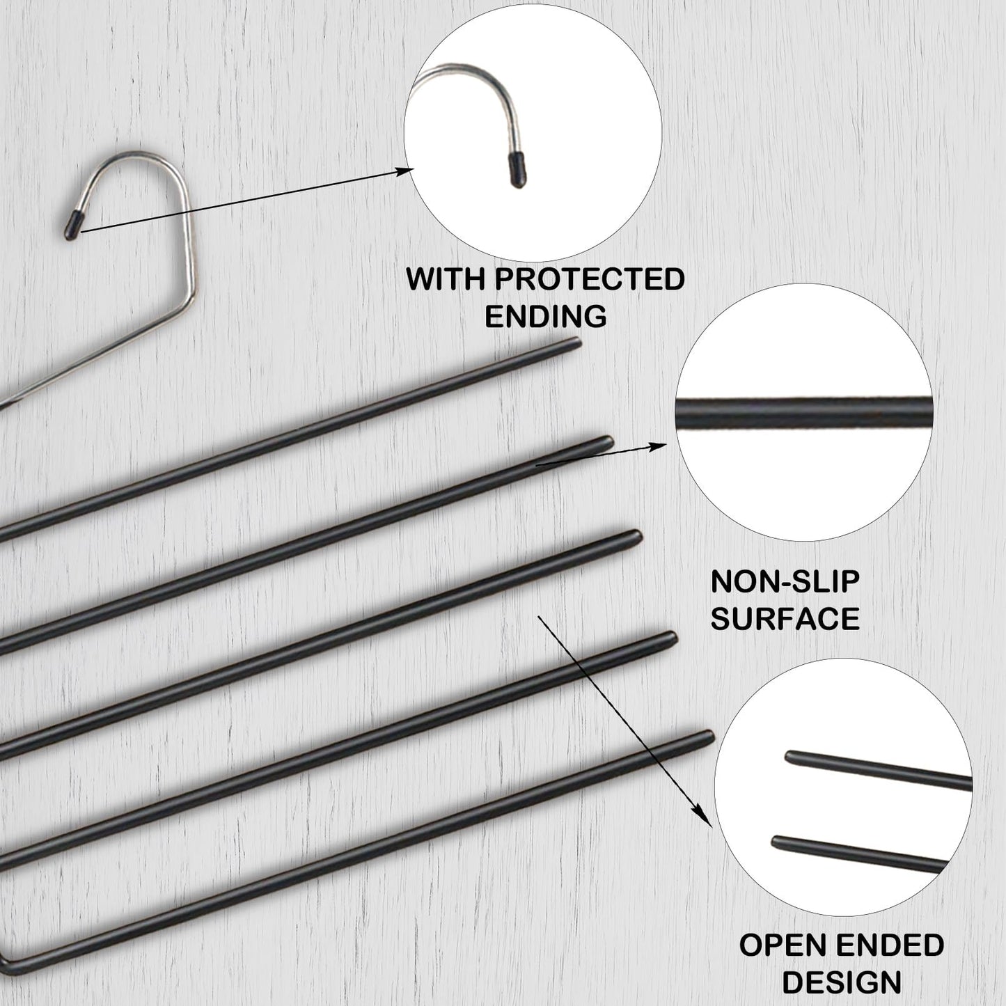 4 Pack Garden Flag Hangers with 12 Stands Large Yard Flag Holder Garden Flag Holder for Holiday Themed Displays Multi-Tier Outdoor Organizer for Flags Clothing Jeans Trouser Pants Hangers