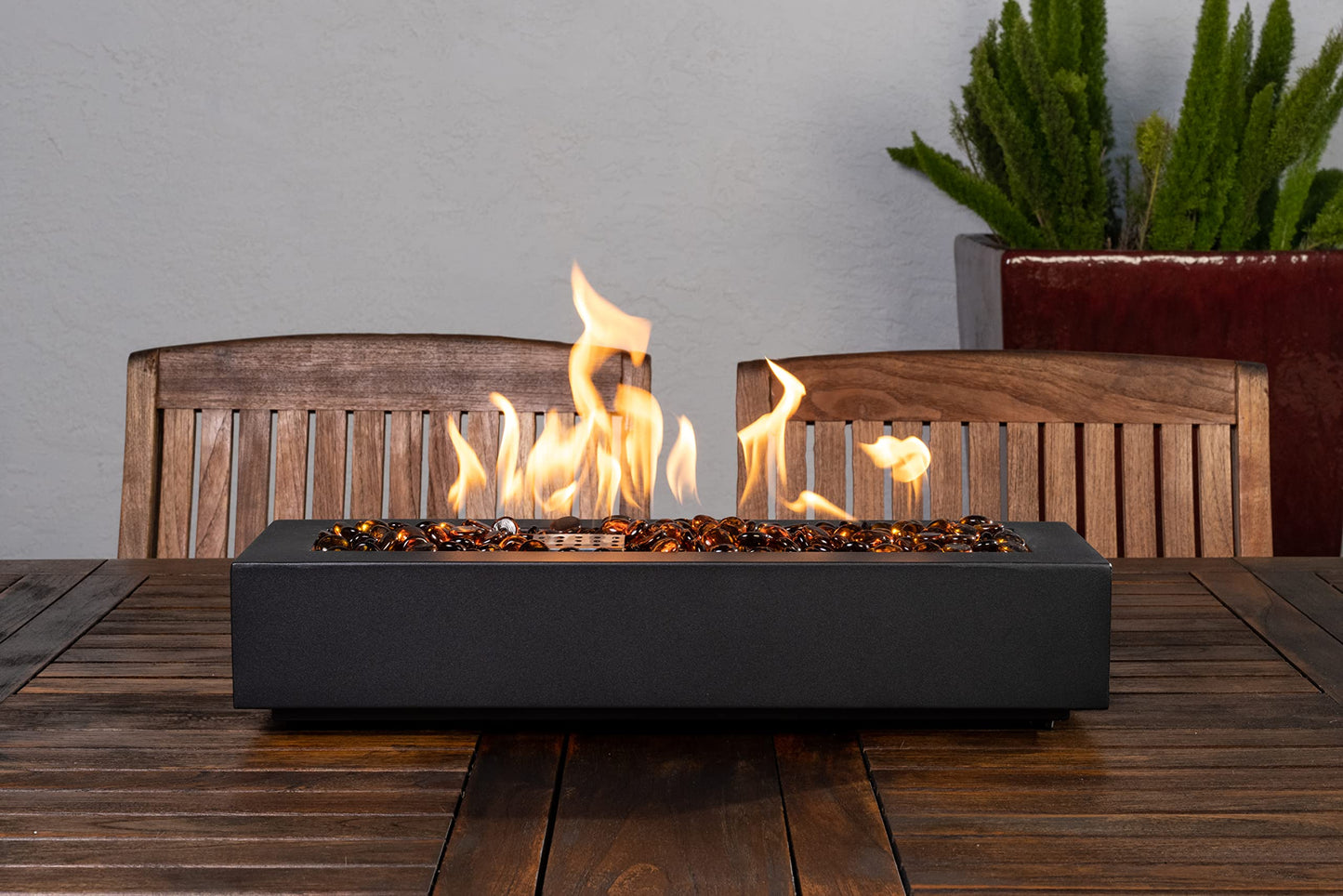 Bond Manufacturing 50857N Lara TableFire Firebowl, Black