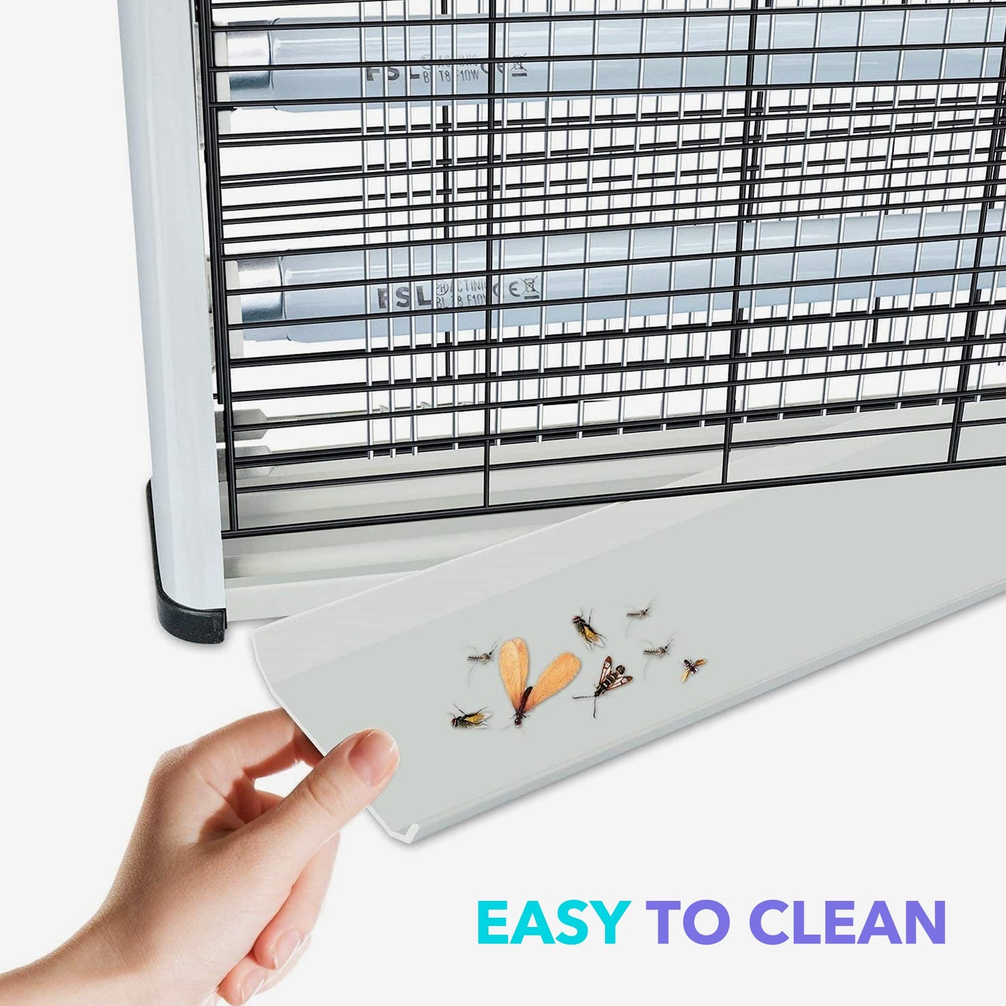 Aspectek 40W Electronic Bug Zapper – Wide Coverage Insect Killer, Mosquito, Fungus Gnat, Moth and Fly Trap with Powerful UV Light for Indoor Use