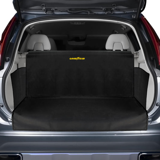 GOODYEAR Water Resistant SUV Cargo Cover Heavy-Duty Trunk Protector for Dogs, Durable Liner with Side Walls, Pet Mat, Large Size