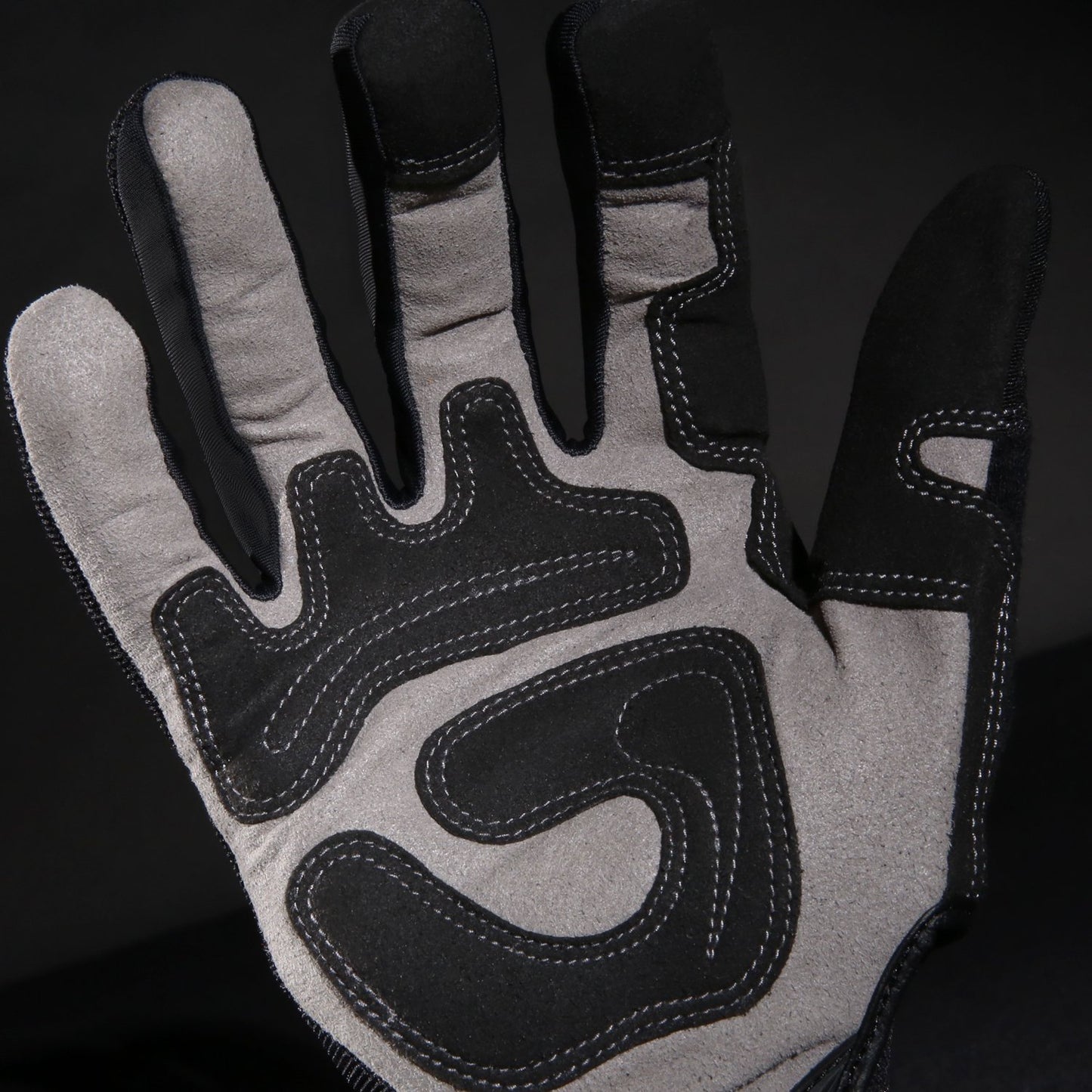 Ironclad General Utility Work Gloves GUG, All-Purpose, Performance Fit, Durable, Machine Washable, Sized Medium, (1 Pair) Black