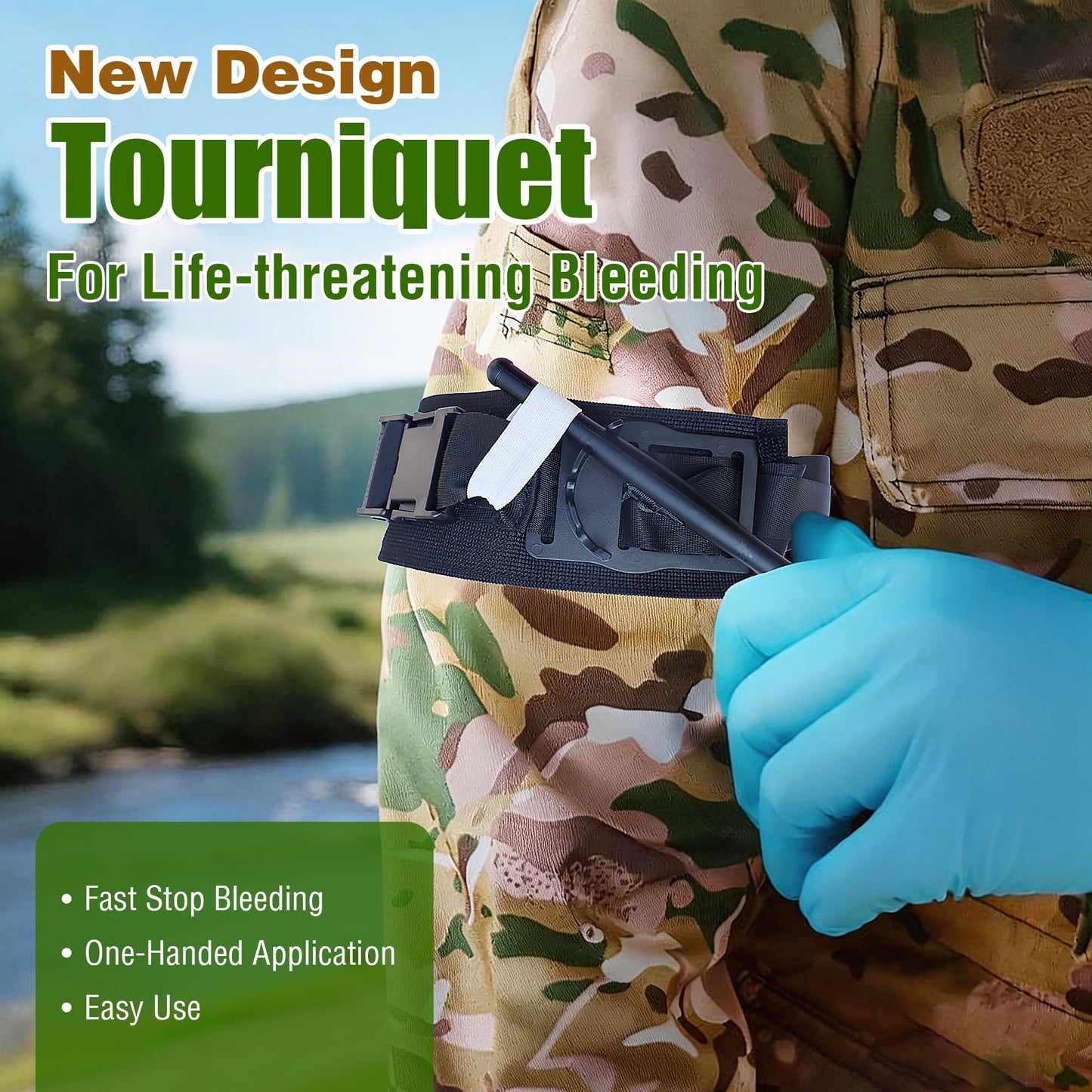 Premium IFAK Trauma Kits, First Aid Kits with Tourniquet, 36" Splint, Israeli-Bandage,Survival Emergency Prepare Equipment Bag for Home, Outdoor, Heavy-Duty Workspace, School, Car